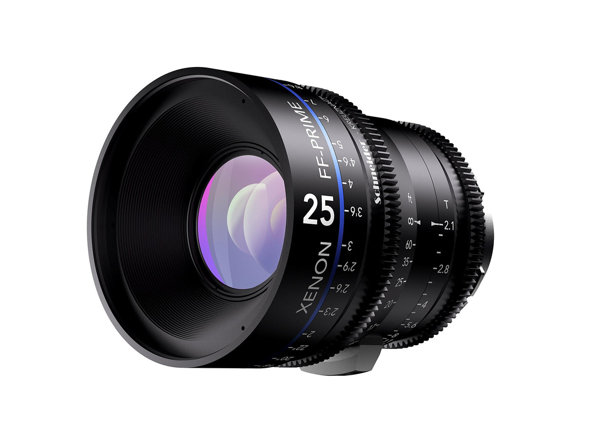 'Schneider de Kreuznach 1079428 Cine Lente FF de Prime T2.1/25 mm, pl/M Negro