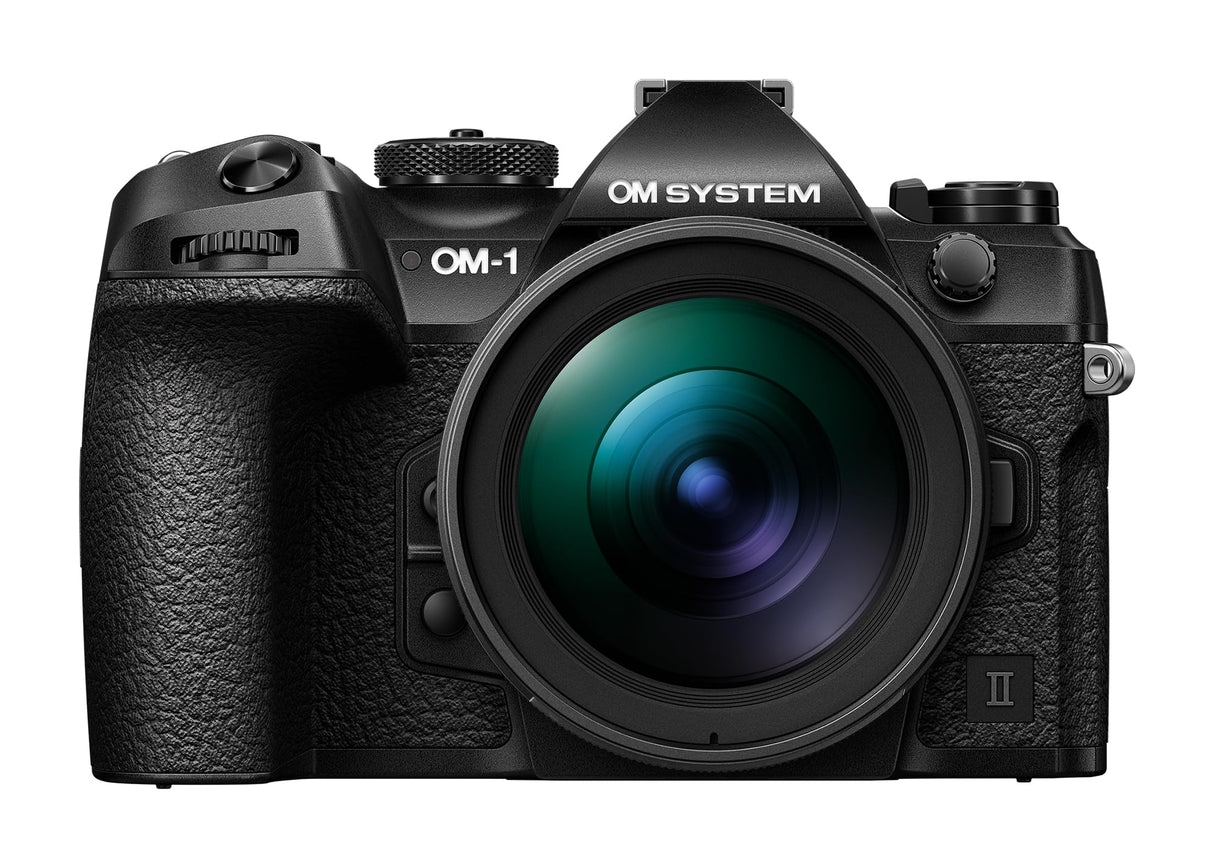 OM SYSTEM OM-1 Mark II Cámara Micro Cuatro Tercios con M.Zuiko Digital 12-40mm f2.8 Pro II, Sensor apilado de 20 MP BSI, Estabilización de Imagen de 5 Ejes, Negra