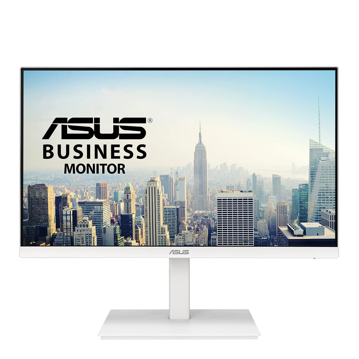Asus VA24EQSB-W - Monitor Profesional de 23.8 Pulgadas, Full HD, IPS, Sin Marco, 75 Hz, Sincronización Adaptativa, Luz Azul Baja, Sin Parpadeos, Diseño Ergonómico, Montaje en Pared