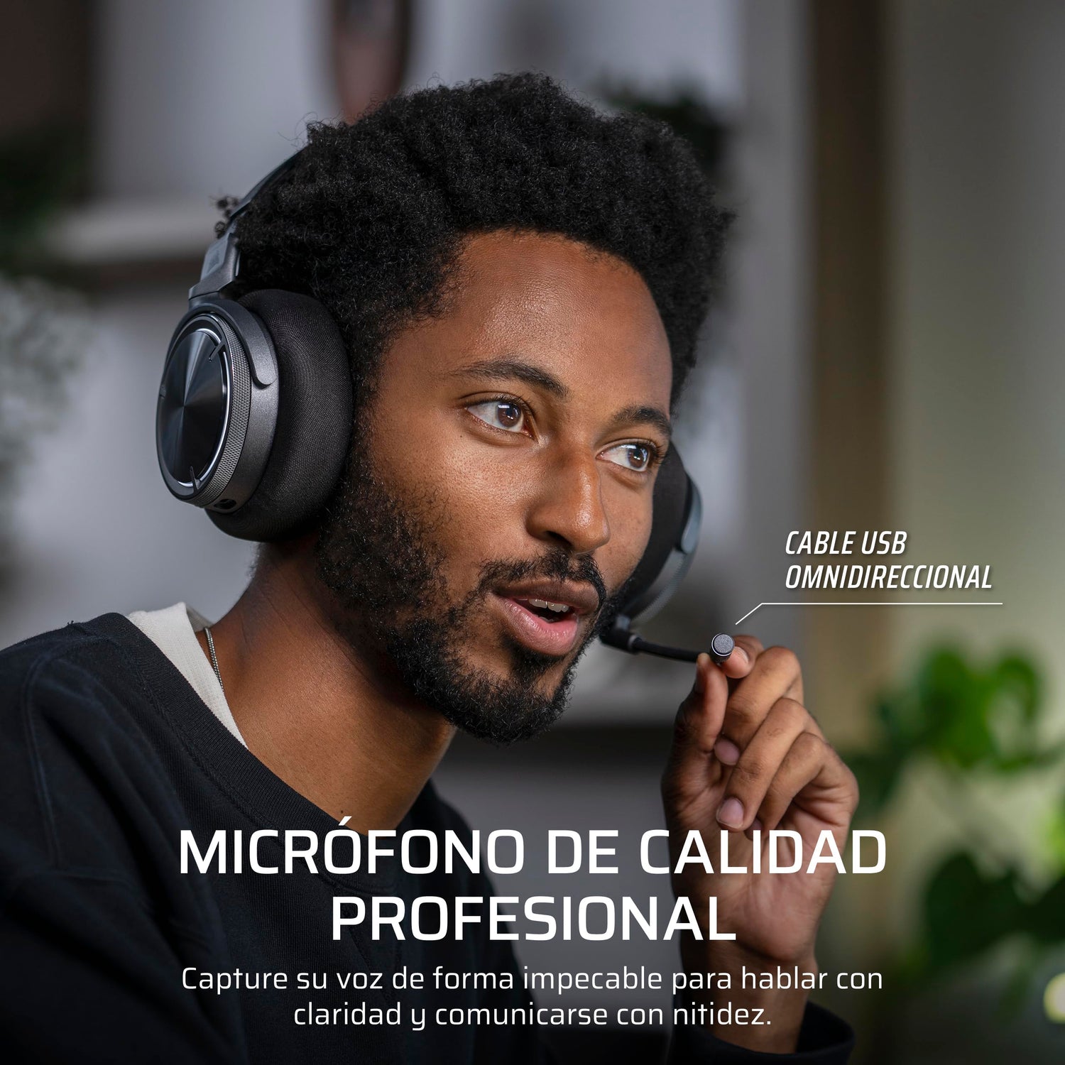 Corsair Virtuoso MAX Wireless Auriculares para Juegos con Bluetooth – Dolby Atmos, SoundID, Cancelación Activa del Ruido, Micrófono de Calidad Broadcast, para PC, Mac, PS5, PS4 – Carbono