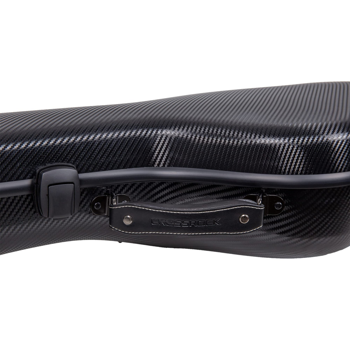 Crossrock Funda de policarbonato para Guitarras clásicas 4/4, Funda antiarañazos, Color Negro (CRF4020CBK), Black, 4/4 Classical, Guitarra clásica
