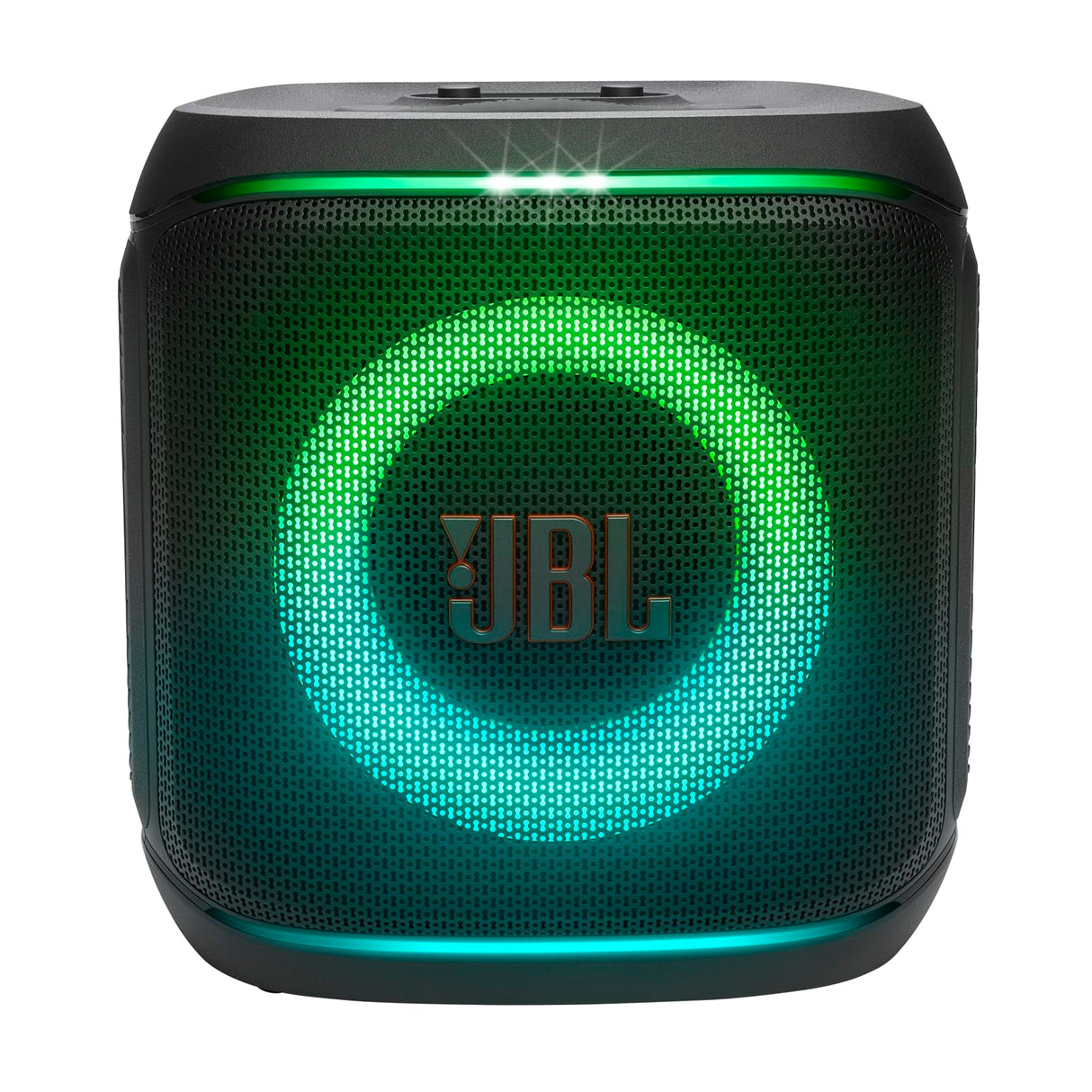 JBL Partybox Encore 2, altavoz inalámbrico bluetooth para fiestas, con micrófono, 15h de autonomía, resistente a salpicaduras, sonido JBL Pro y AI Sound Boost, compatible con Auracast, negro