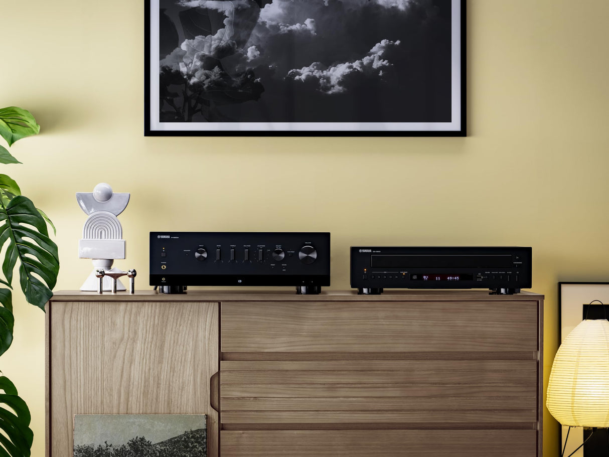 Yamaha CD-C603 Reproductor de CD, con Bandeja para 5 CD, Compatible con Varios formatos, Puerto USB Frontal para reproducción Digital y Mando a Distancia, en Plateado