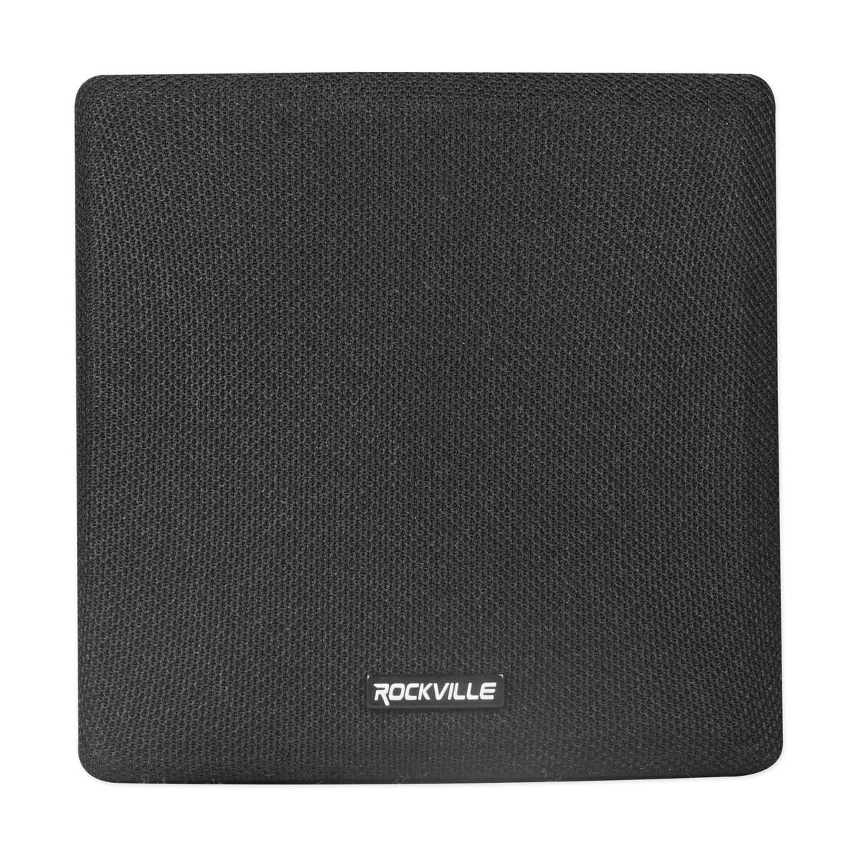 Rockville Cube - Par de Altavoces giratorios para Montaje en Pared (8,9 cm), Color Negro