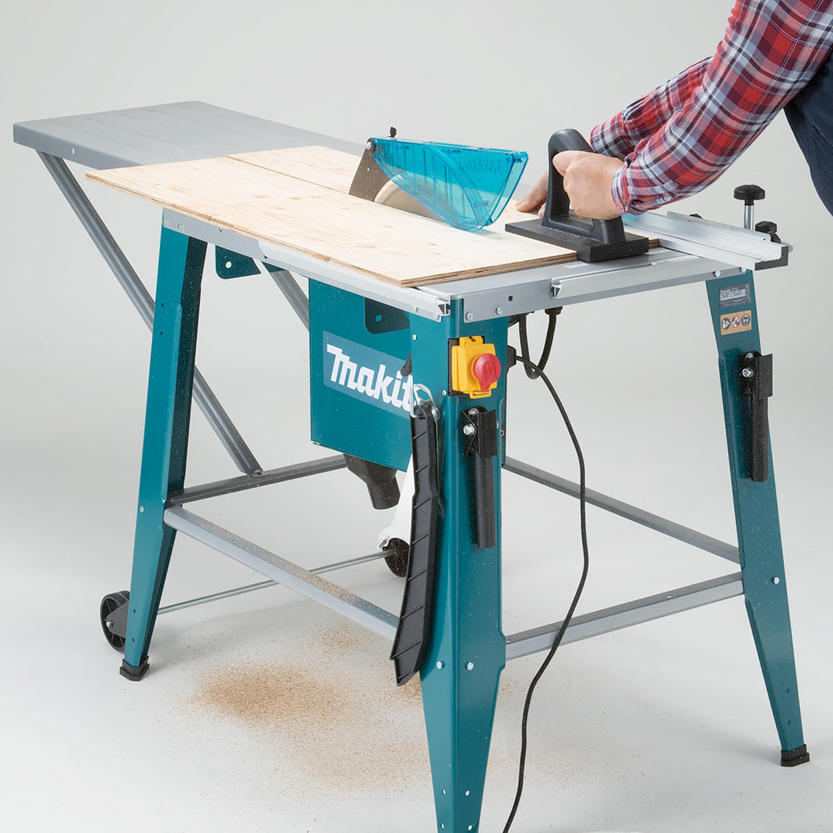 Makita 2712 Sierra de Mesa, 2 W, Negro, Azul, 315mm