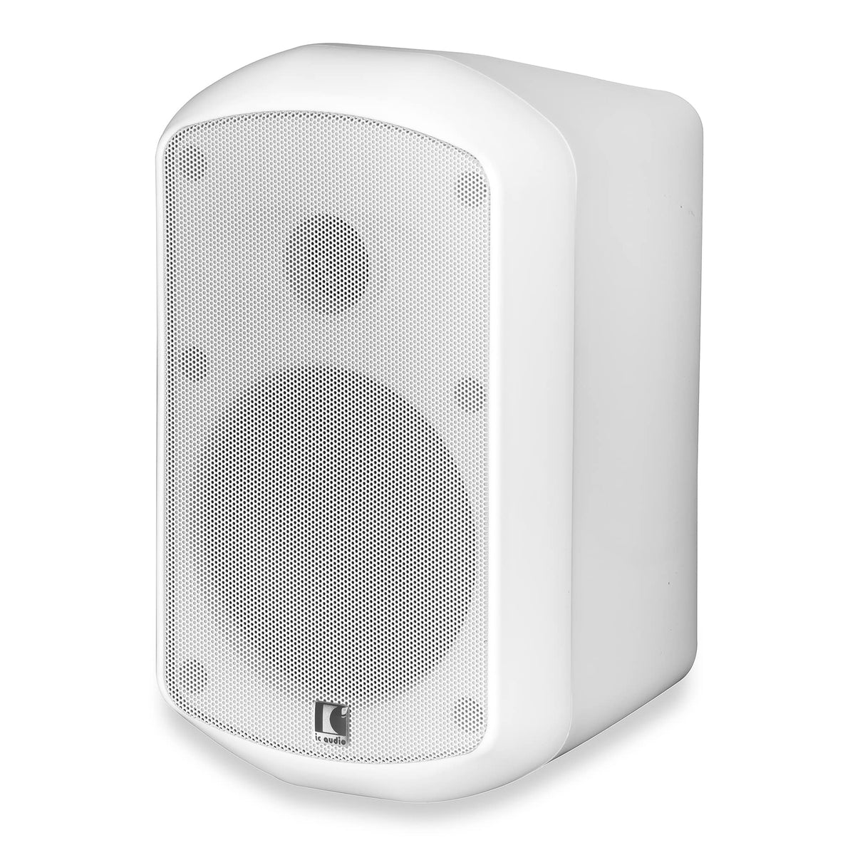 ic audio Altavoz MS 15-100 – Altavoz Compacto para Monitor de Voz y música, fácil Montaje en Pared, Altavoz de 15 W, Ideal para Interiores, Color Blanco