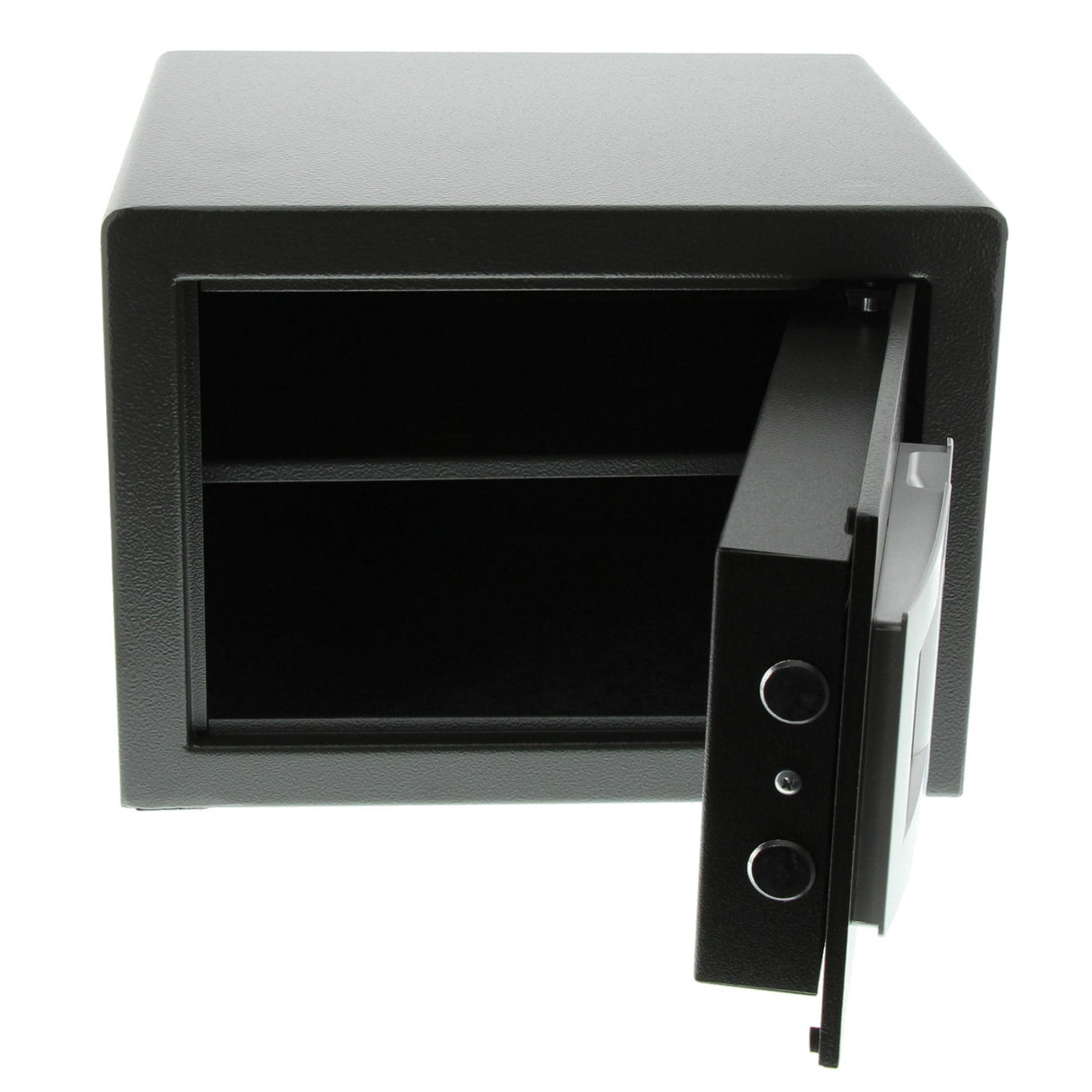 BURG-WÄCHTER Caja fuerte móvil con cerradura de combinación electrónica y huella dactilar, Point Safe, 20,5 l, 14,5 kg, P 2 E FS, Negro