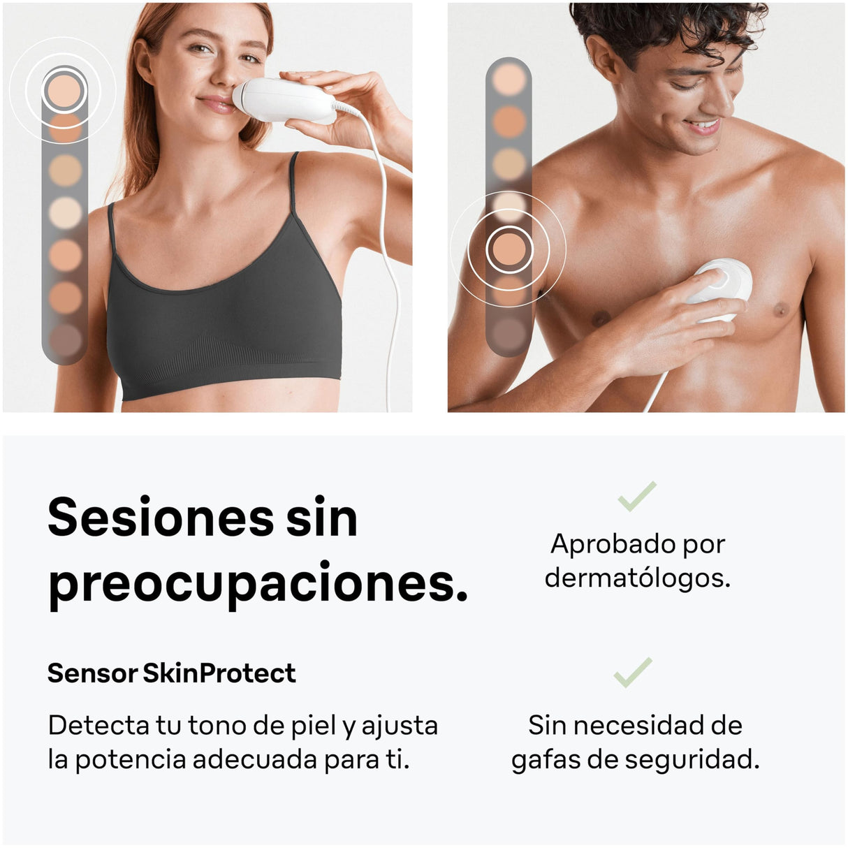Braun Luz Pulsada Silk-Expert Mini Depiladora IPL, Reducción Del Vello En Casa, Tamaño Compacto, Alternativa a Depilación Láser, Fácil, Segura Y Eficiente, Blanca/Plateada, PL1100