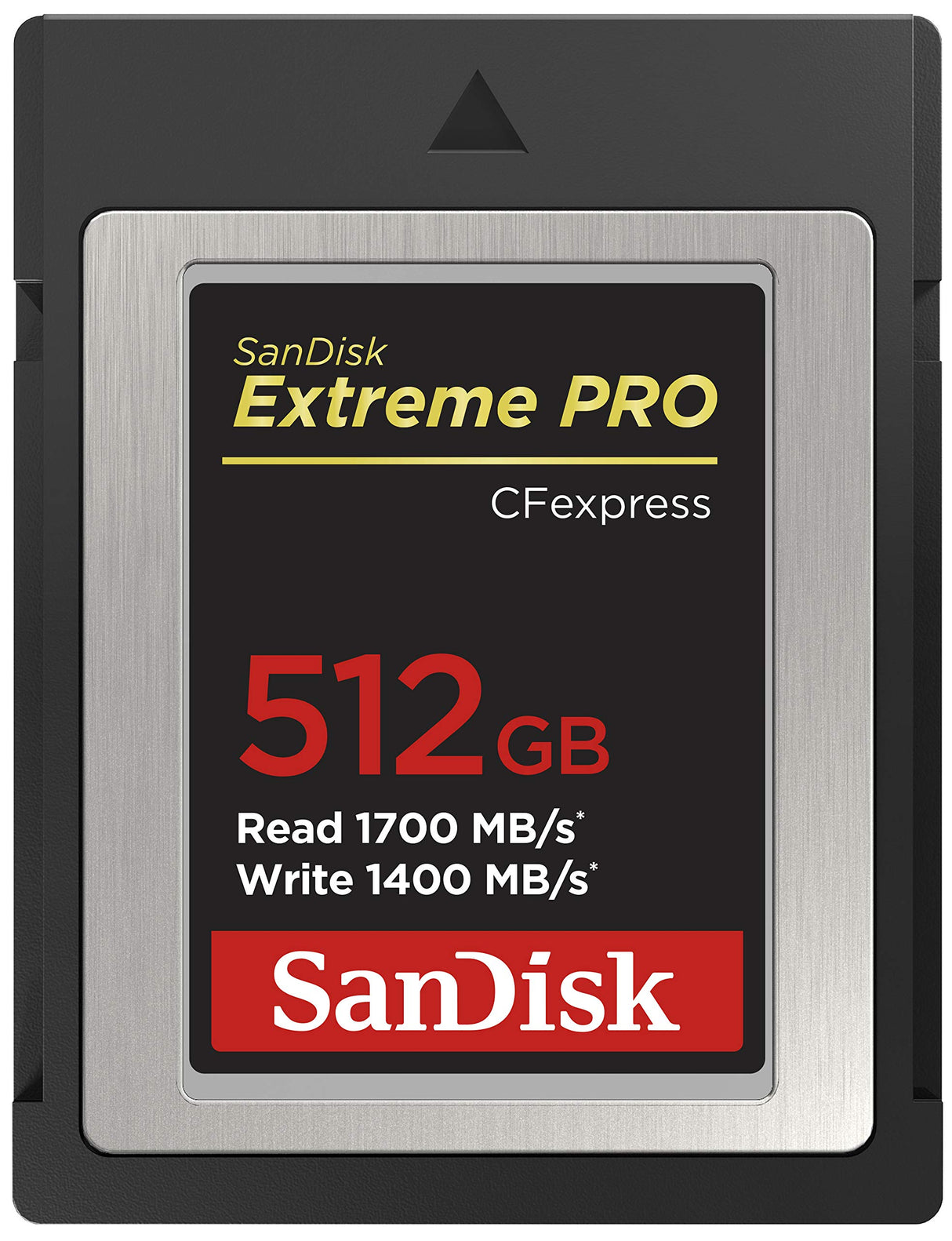 SanDisk 512GB Extreme PRO tarjeta CFexpress Type B Grabación de vídeo RAW 4K + RescuePro Deluxe hasta 1700 MB/s