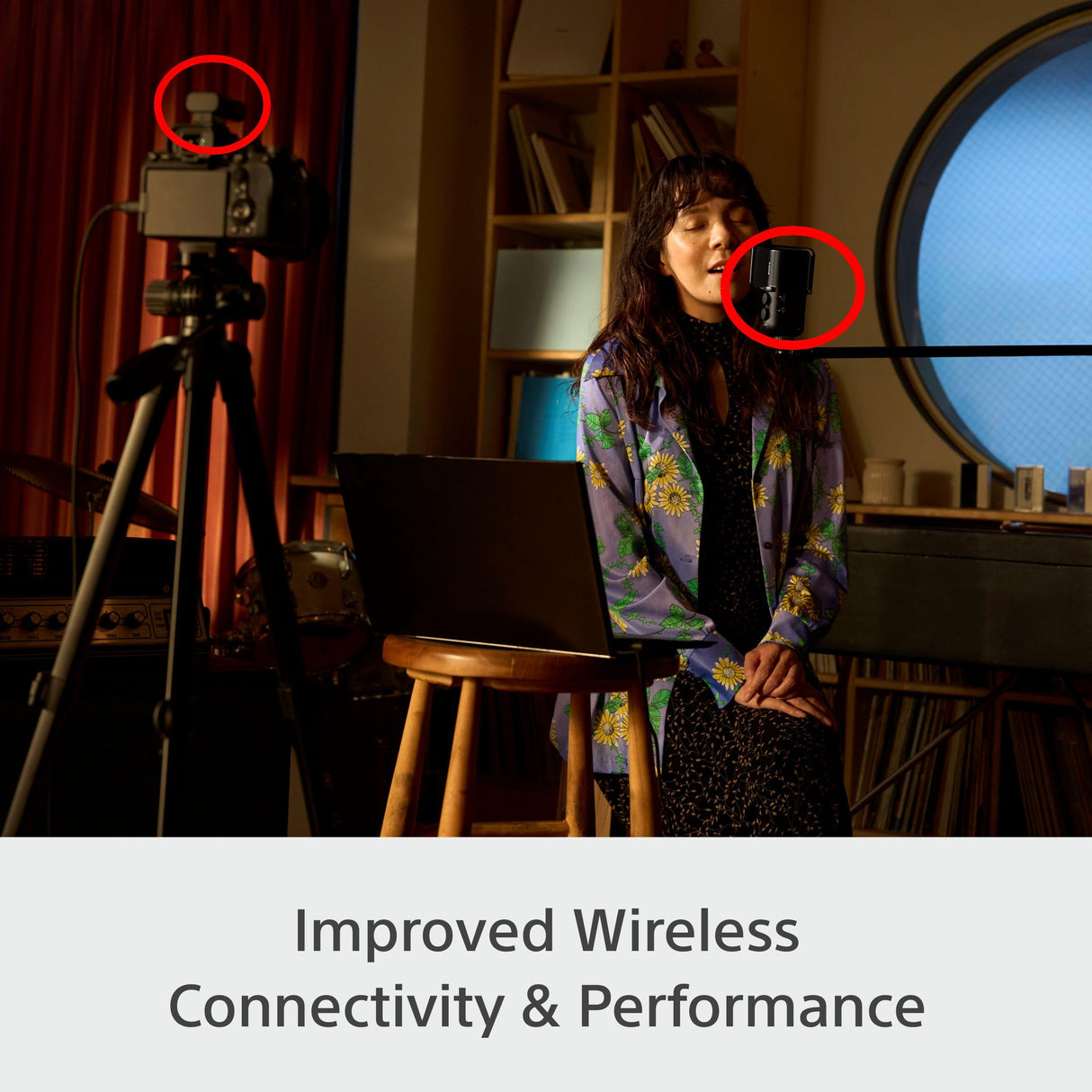 Sony ECM-S1 Micrófono inalámbrico para Streaming