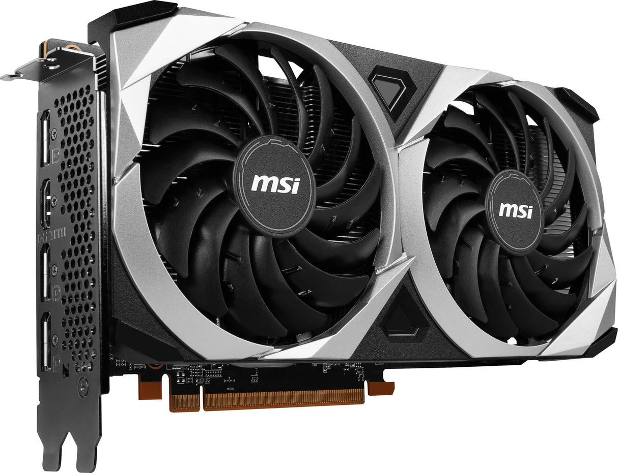 MSI Tarjeta gráfica Gaming Radeon RX 6600 Mech 2X 8GB GDDR6, 128 bit, Zero Frozr, Torx Fan 3.0, Dual Fan, DisplayPort x 3 (v1.4) / HDMI x 1