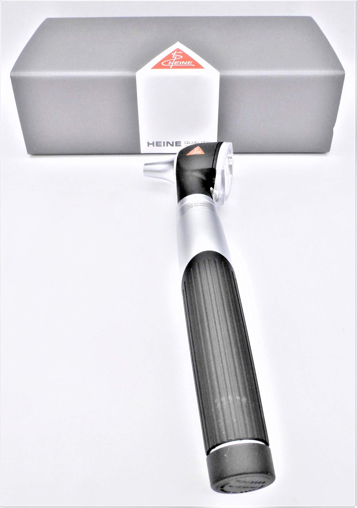 Heine Gima - mini 3000 LED F.O. Otoscopio - Negro