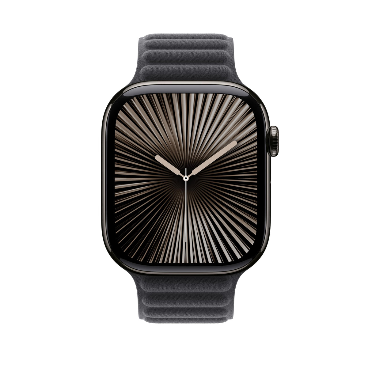 Apple Watch Band - Magnetic Link - 46 mm - Negro - Talla M/L