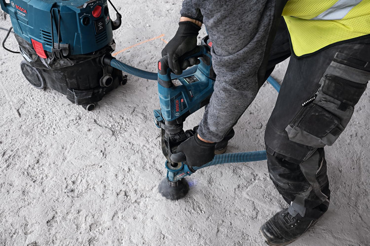 Bosch Professional sistema de aspiración de polvo GDE max (para SDS max, sistema Click & Clean, compatible con martillos SDS max, martillos perforadores y demoledores SDS max)
