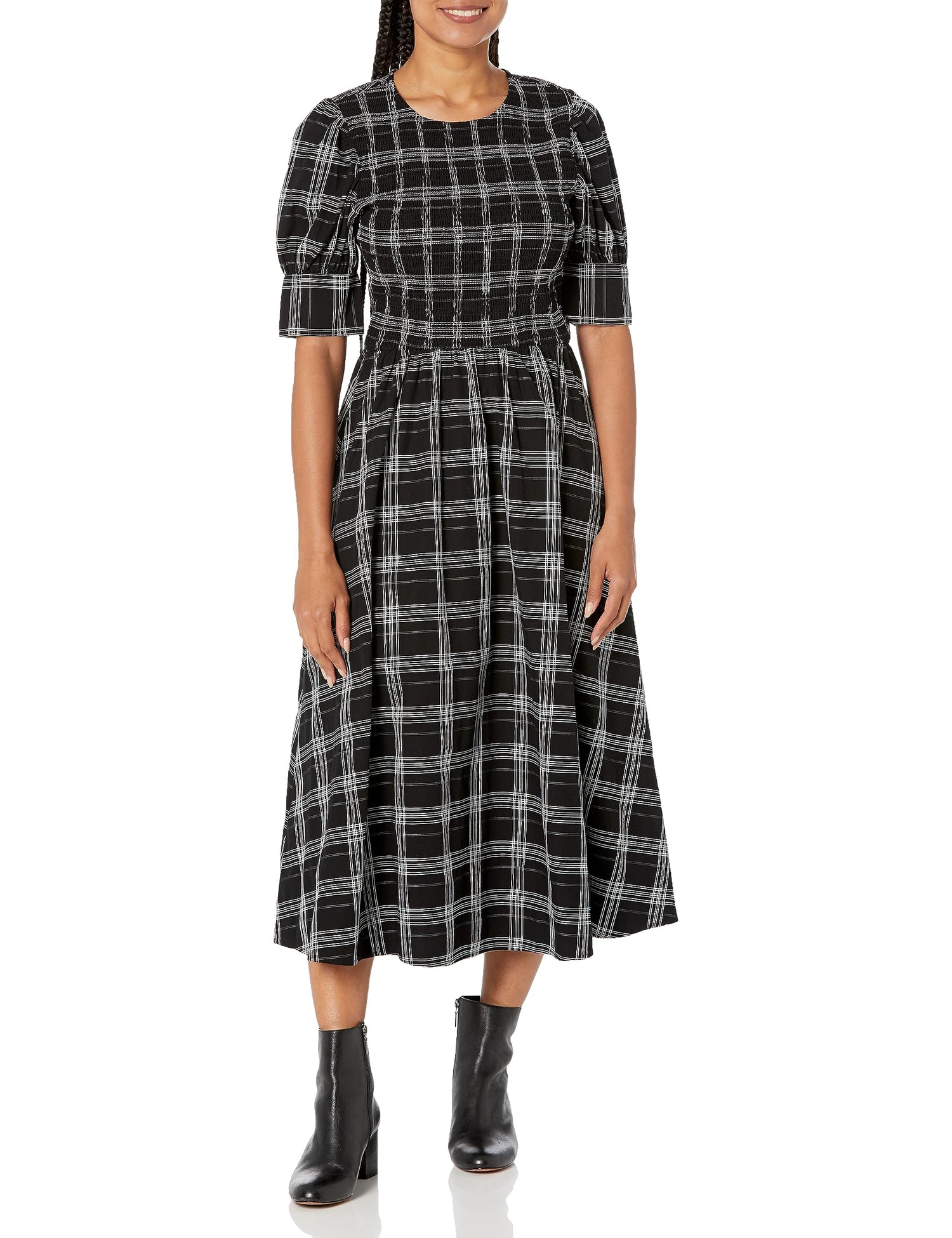 Desigual Vest_rasha Vestido, Negro, XS para Mujer