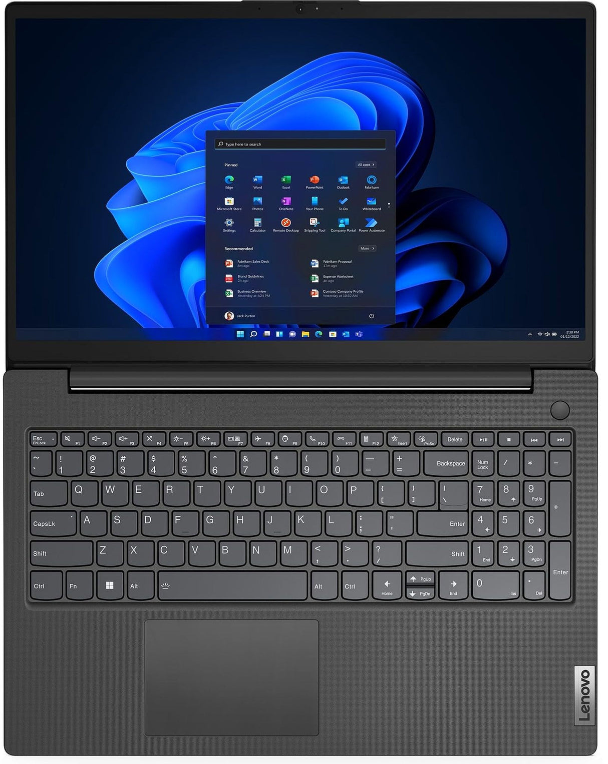 Lenovo Notebook V15 G4 IRU 15.6" i7-1355U 1.7GHz RAM 16GB-SSD 512GB M.2 NVMe-Win 11 Prof Black (83A1002RIX) Marca