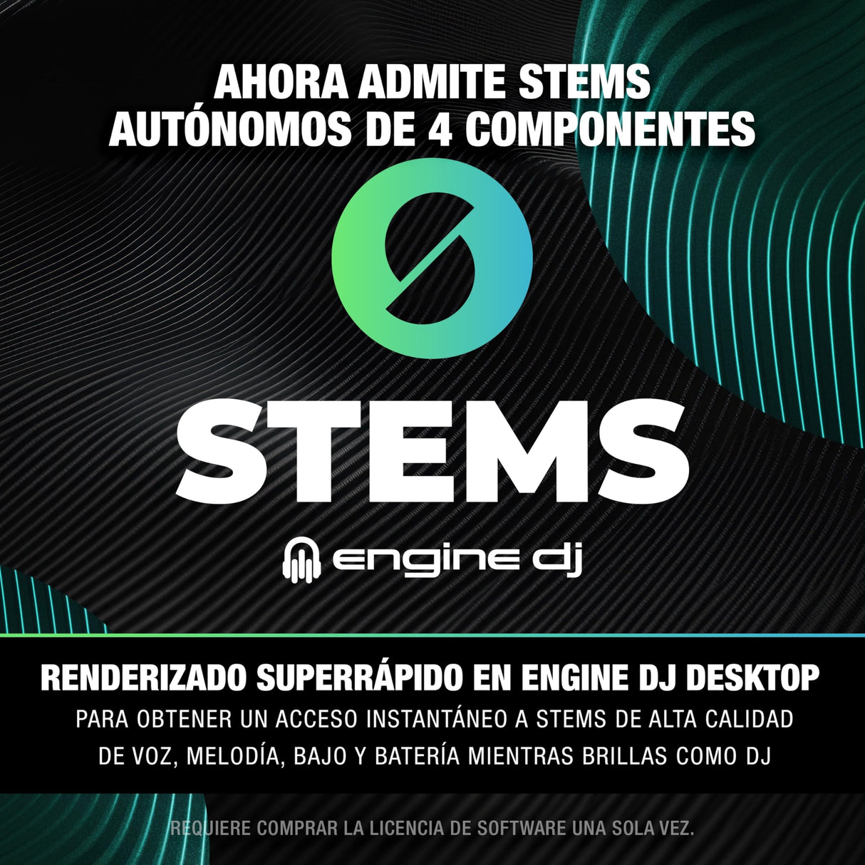 Numark Mixstream Pro+ Controlador DJ, separación de stems, 2 decks, streaming por wifi, mezclador, pantalla táctil 7" y altavoces; Serato y Virtual DJ