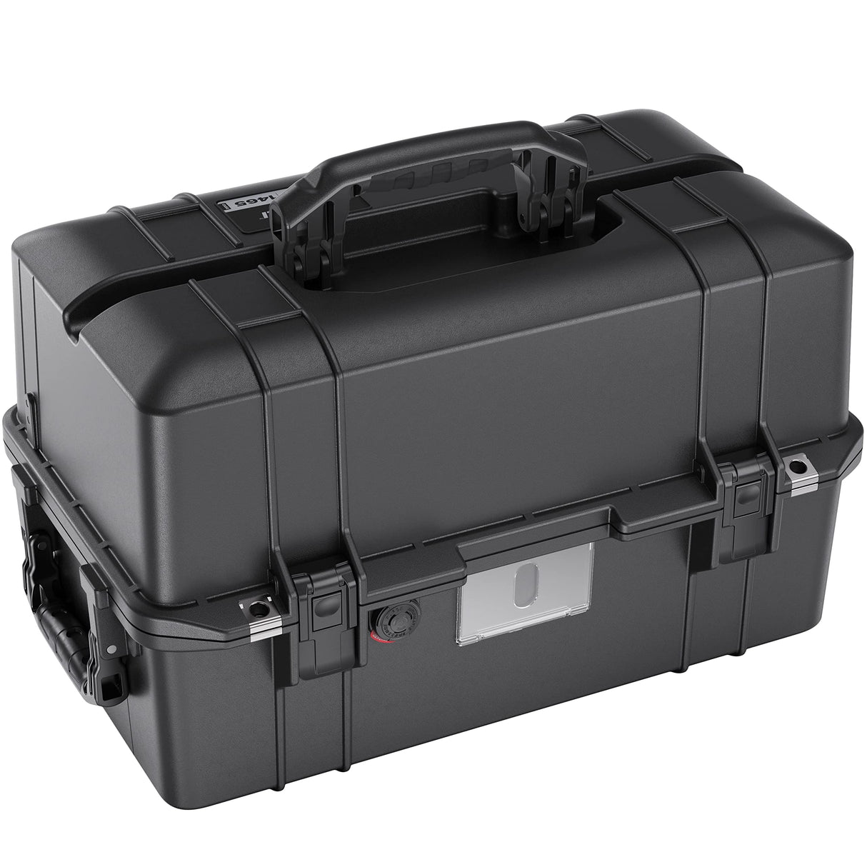 Peli 1465Air Maleta Protectora Ligera para Equipos fotográficos, estanca e Impermeable al Polvo, 33L de Capacidad, Fabricada en EE.UU., con Espuma Personalizable, Color Negro