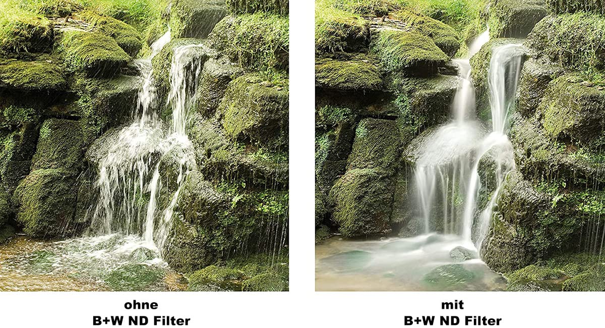 B+W Filtro Gris ND 0.9 MRC Nano Master 72 mm (16 Unidades, Fino, Premium)