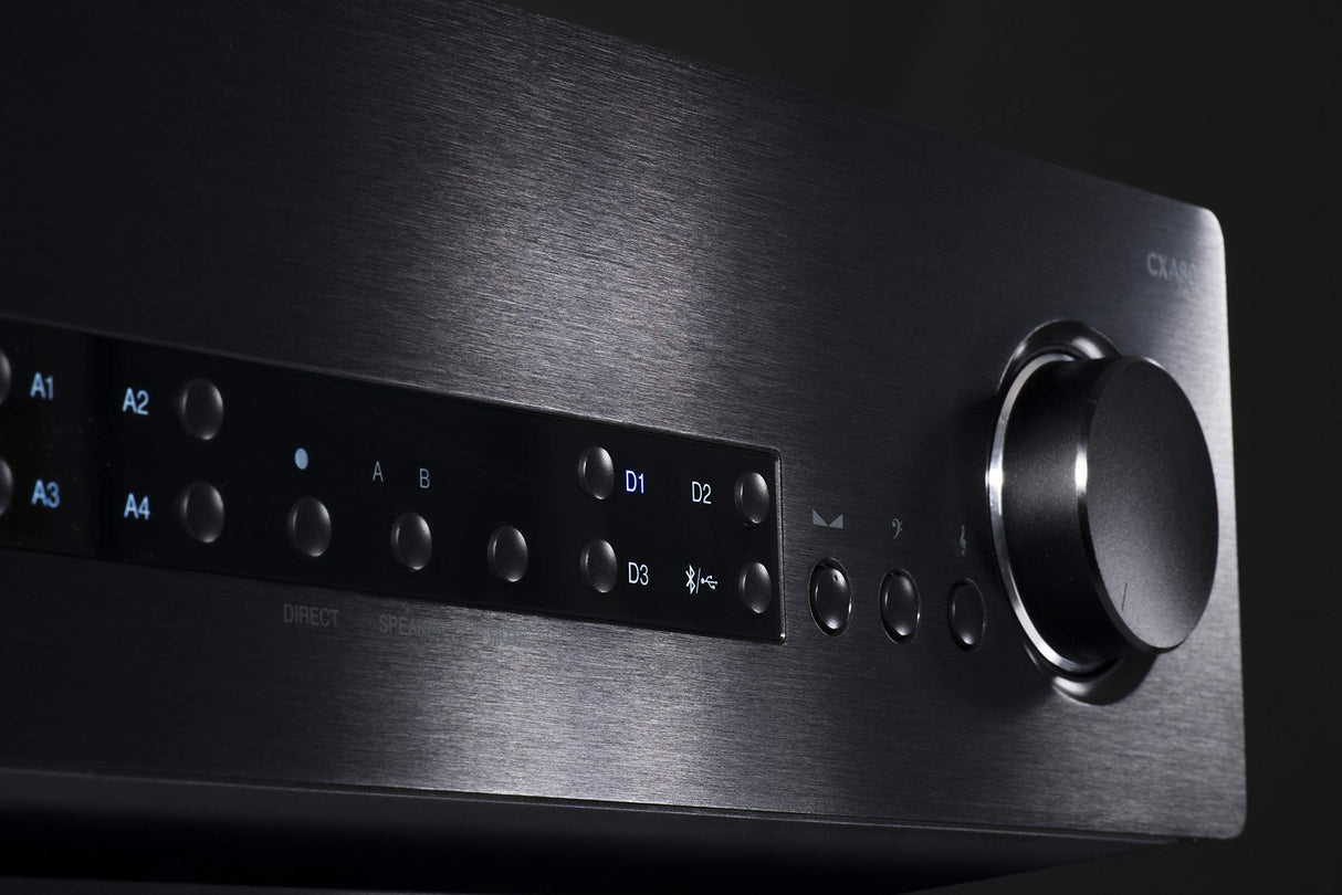 Cambridge Audio CXA80 - Amplificador integrado de 80 W, con DAC integrado (negro)