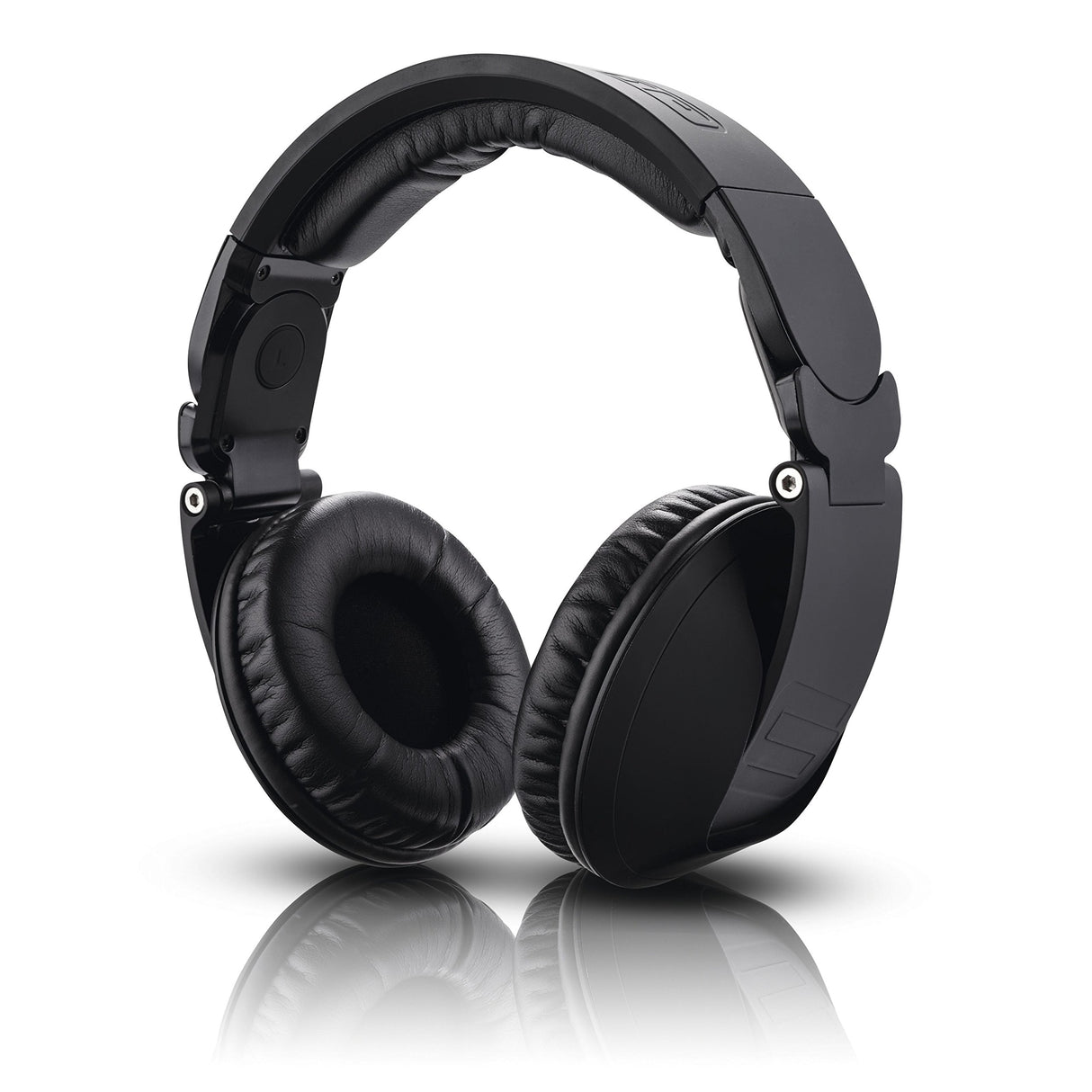 Reloop RHP-20 Knight - Auriculares Profesionales para DJ en diseño Giratorio Cerrado y Plegable, cómodo Acolchado de Espuma con Memoria con Superficie de Cuero proteínico de la Mejor Calidad