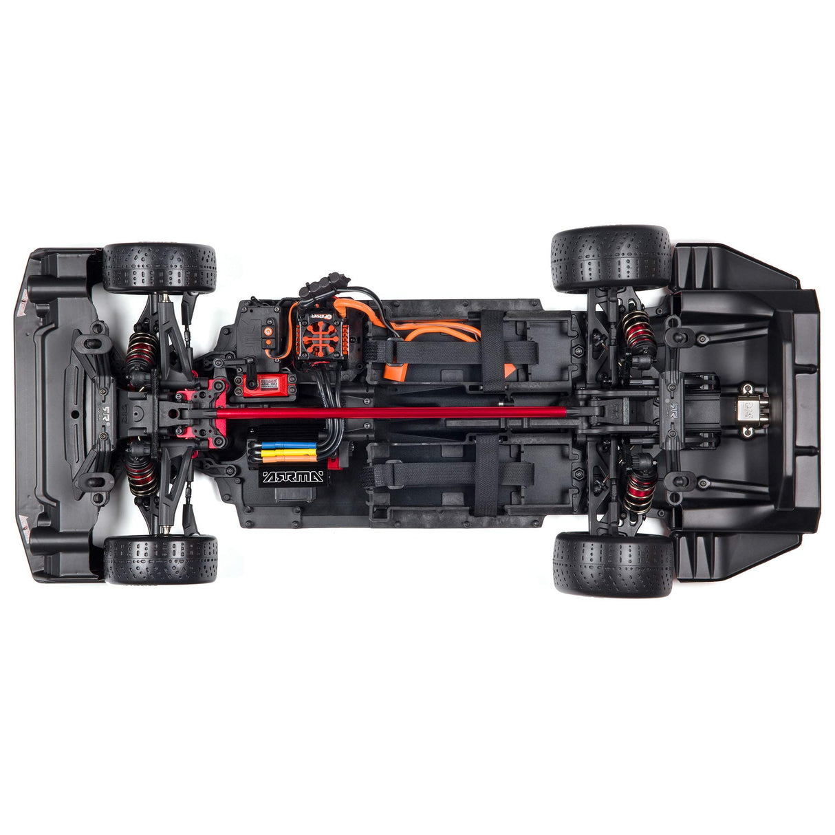 ARRMA ARA7617V2T1 1/7 Felony 6S BLX Street Bash All Road Muscle RTR Coche teledirigido (emisor y Receptor Incluido, Pilas y Cargador Necesario), Color Negro