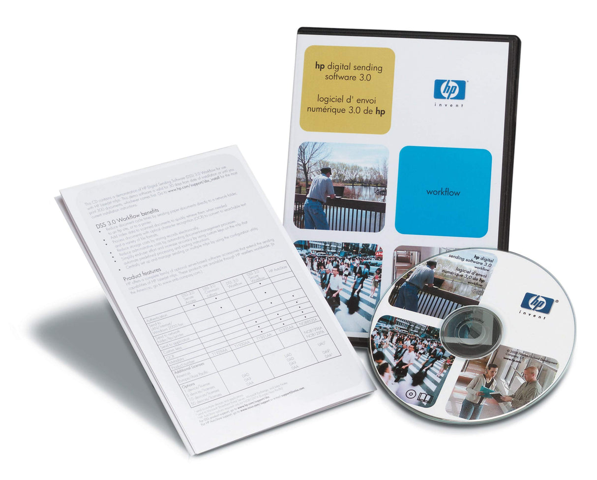 HP DSS MFP 50User 3,0 licencia de flujo de trabajo