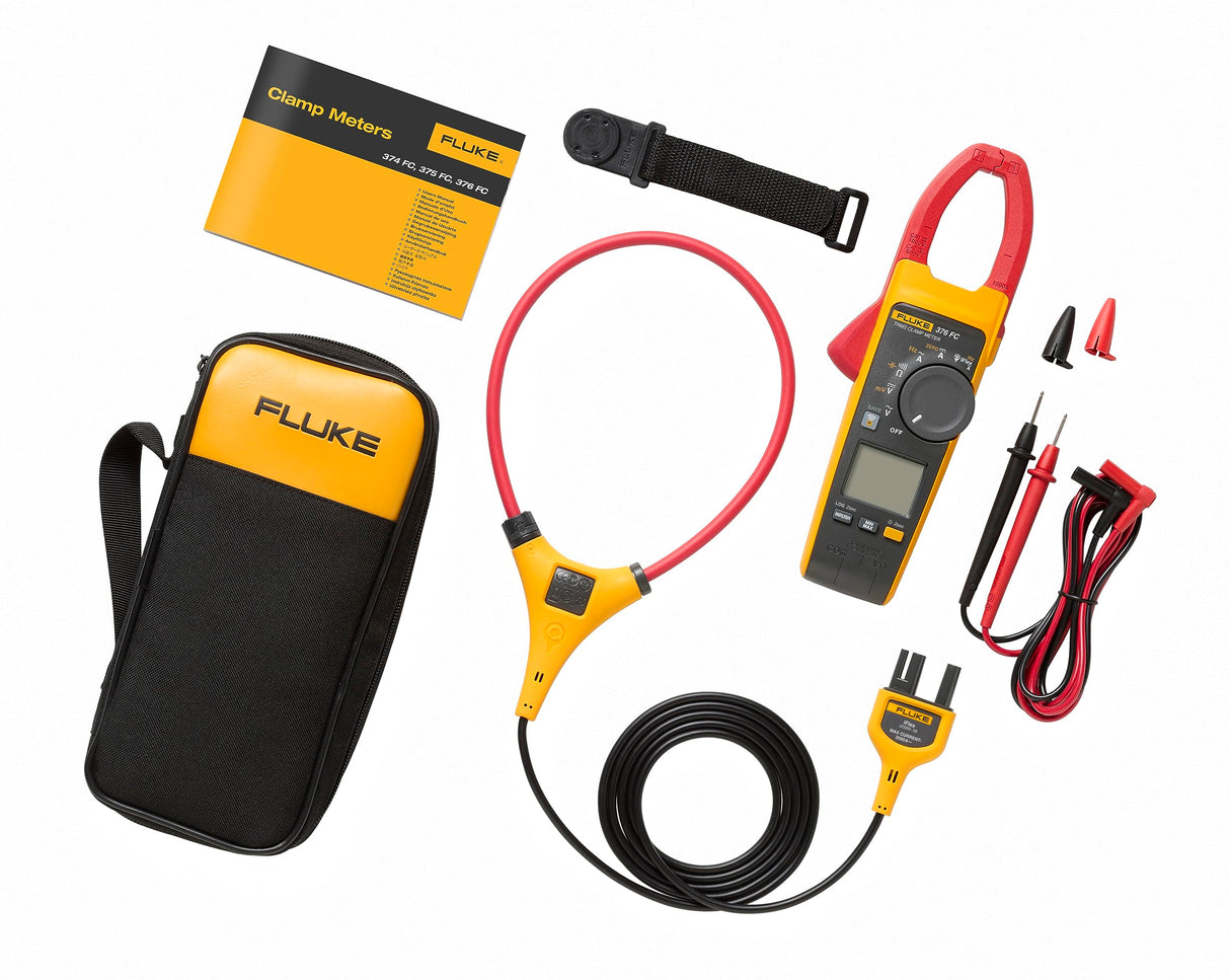 Fluke Networks FLUKE-376 FC Pinza Amperimètrica, Multicolor