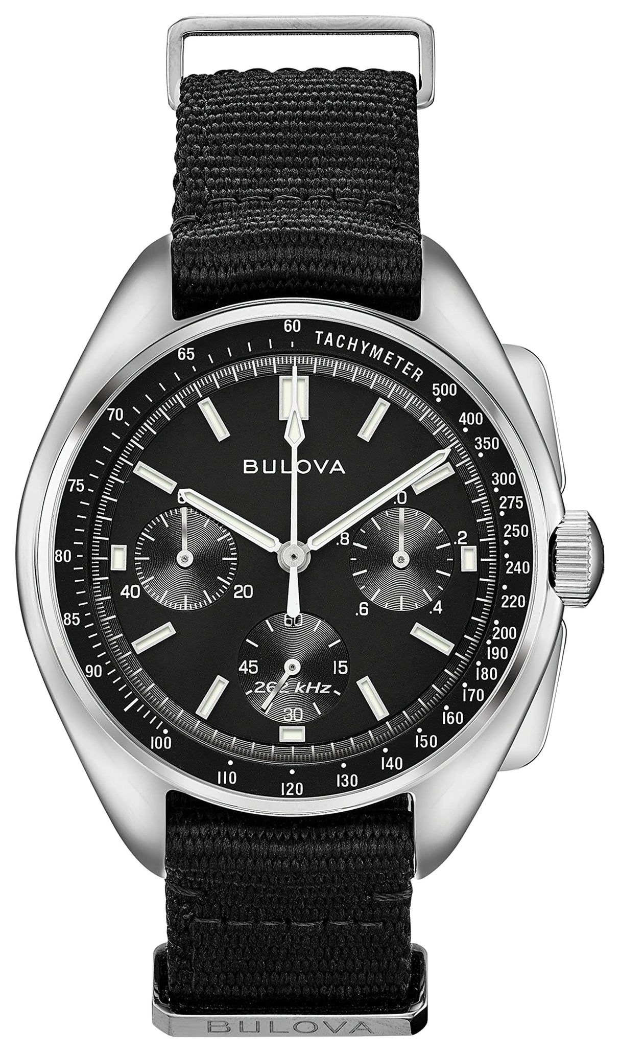 Bulova Reloj Cronógrafo para Hombres de Cuarzo con Correa en Nylon 96A225