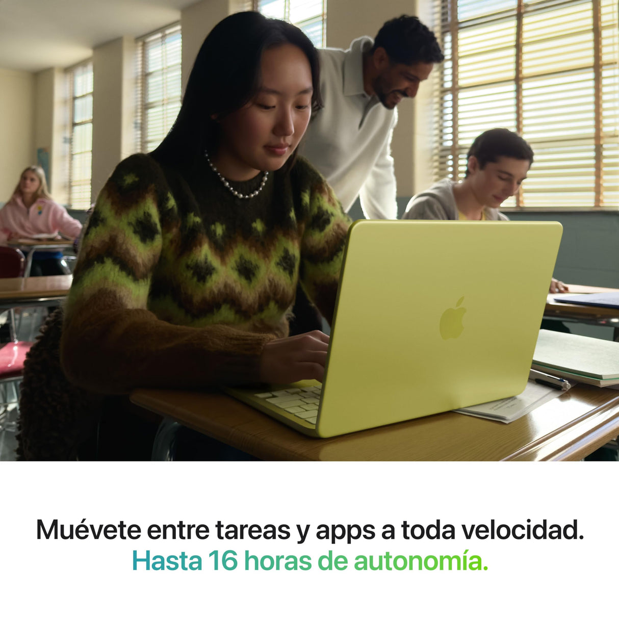Apple MacBook Neo de 13 Pulgadas con Chip A18 Pro: diseñado para Apple Intelligence, Pantalla Liquid Retina, 256 GB de Almacenamiento SSD, cámara FaceTime HD a 1080p, Teclado español; Índigo