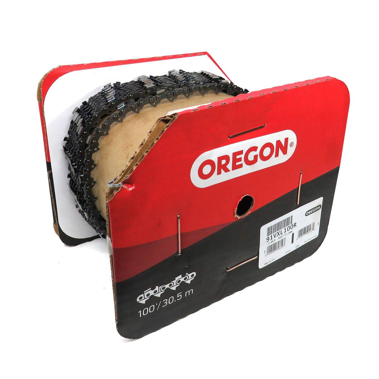Oregon 91VXL100R VersaCut - Cadena de sierra (carrete de 100 pies (1640 eslabones de transmisión)
