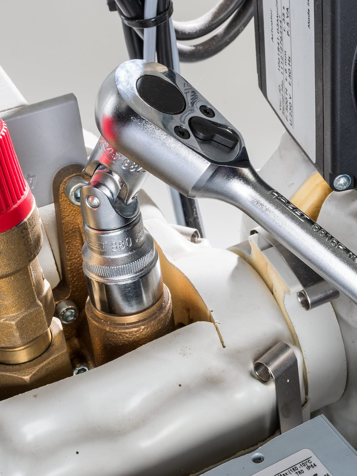 Hazet 882-1 - Juego de llaves de vaso métricas