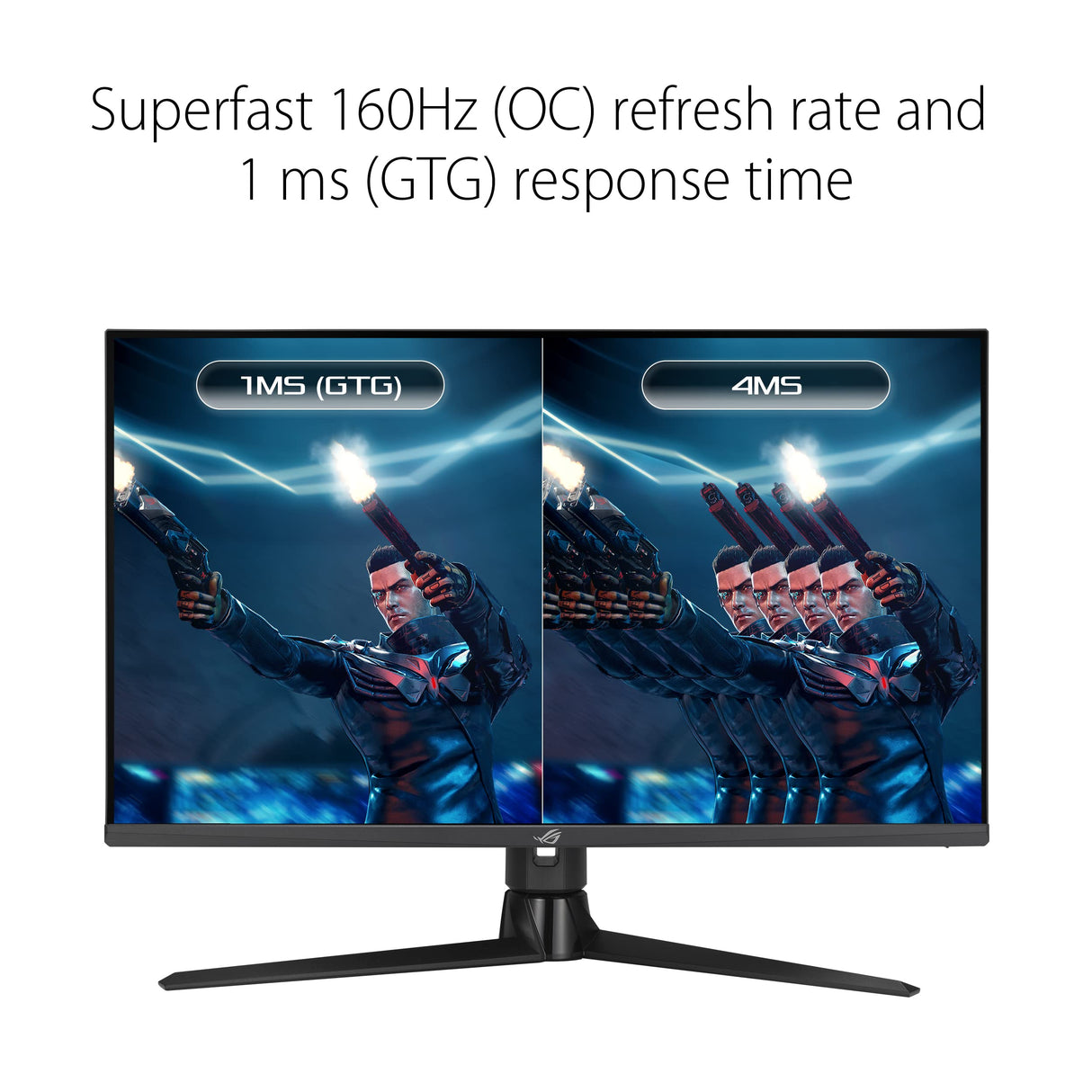 Asus ROG Strix XG32UQ - Monitor Gaming de 32 Pulgadas, 4K UHD, Fast IPS, 160 Hz OC, 1 ms GTG, NVIDIA G-Sync, FreeSync Premium Pro, Variable Overdrive, Display HDR 600, DCI-P3