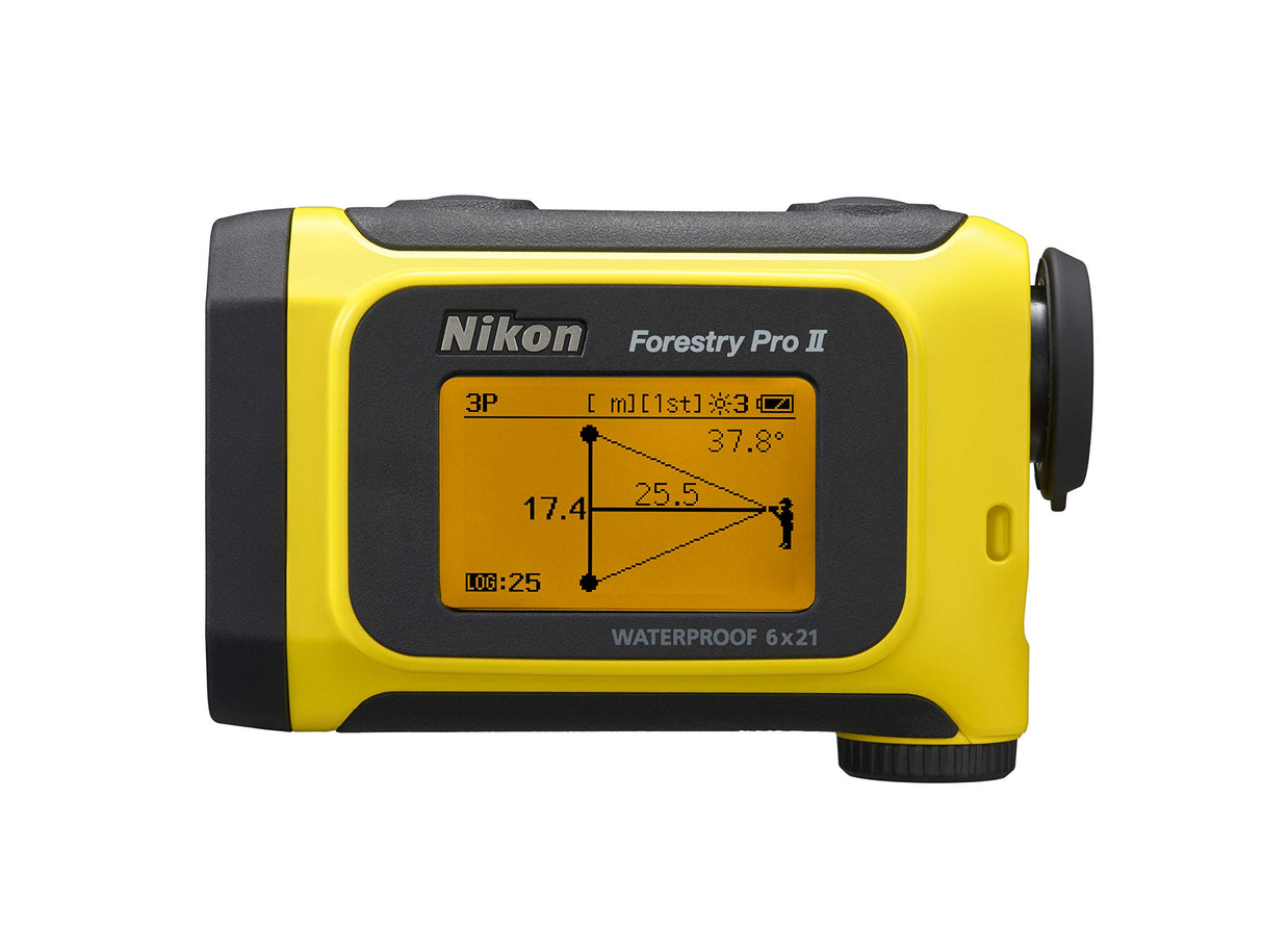 Nikon Forestry Pro Ii, Telemetro Laser 7 5 1600 Metros Unisex Adulto, Negro, 110x74x42