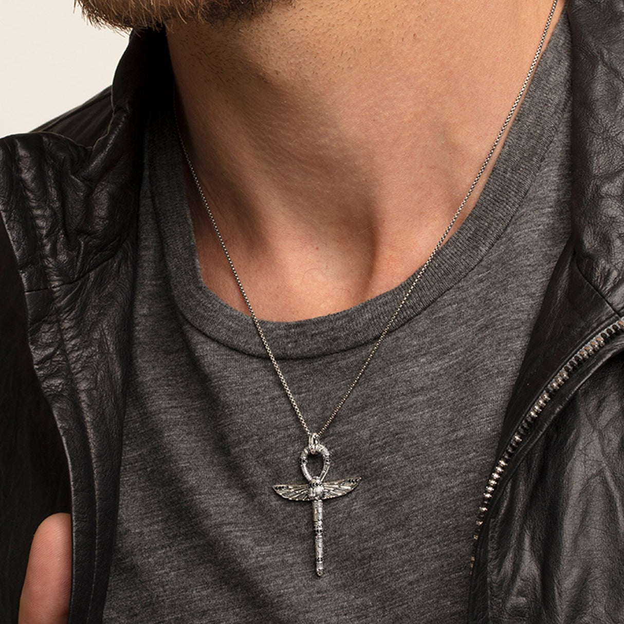 Thomas Sabo - Colgante de Hombre, Plata de Ley 925, Plateado