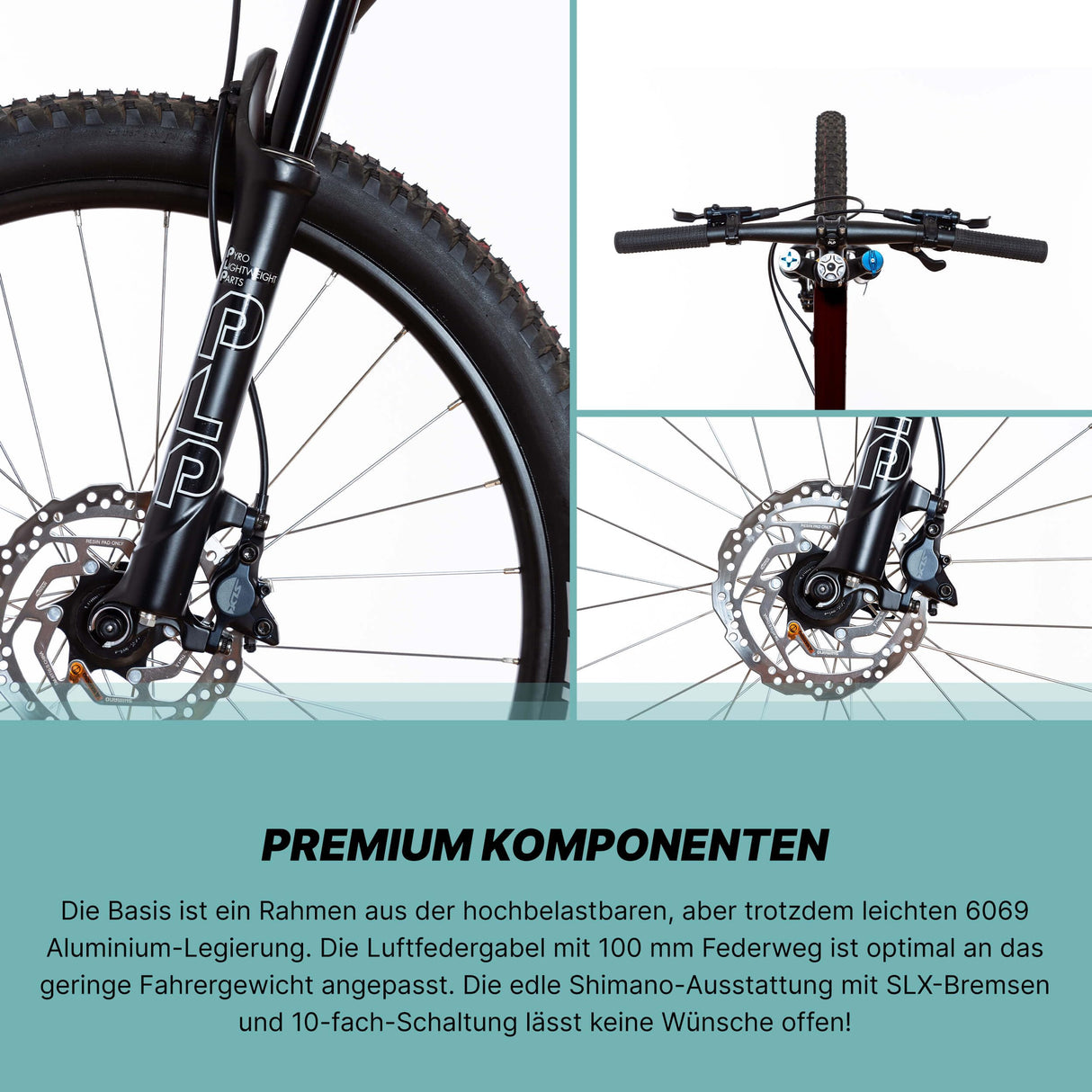 TechniBike Pyro Twentyfour Air Bicicleta Infantil de 24 Pulgadas, Negro Mate