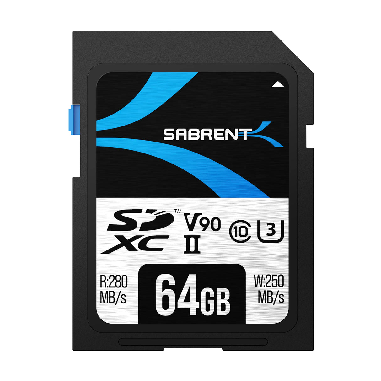 SABRENT Tarjeta de Memoria Rocket v90 64GB SD UHS-II R280MB/s W250MB/s (SD-TL90-64GB)…