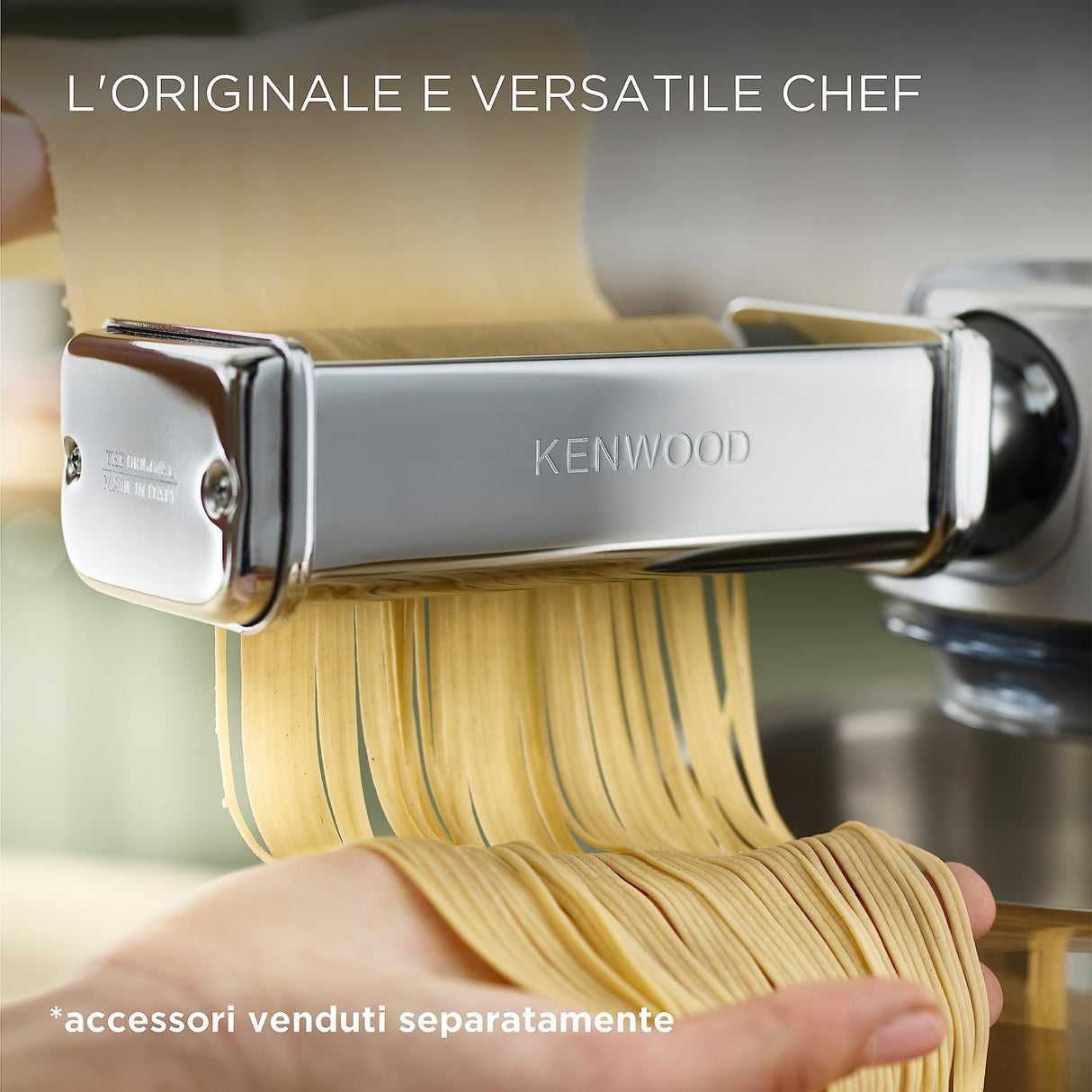 Kenwood KVC3100S - Máquina de cocina con movimiento planetario Base, licuadora y trituradora de carne plateado