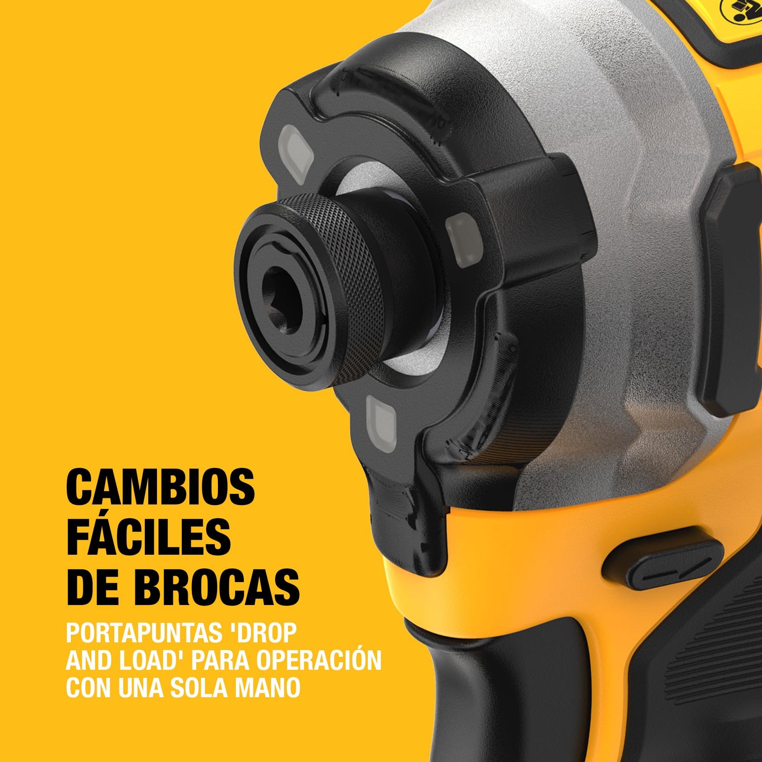DEWALT 18V XR Atornillador de Impacto Compacto sin Escobillas, Unidad sin Batería, DCF850N-XJ