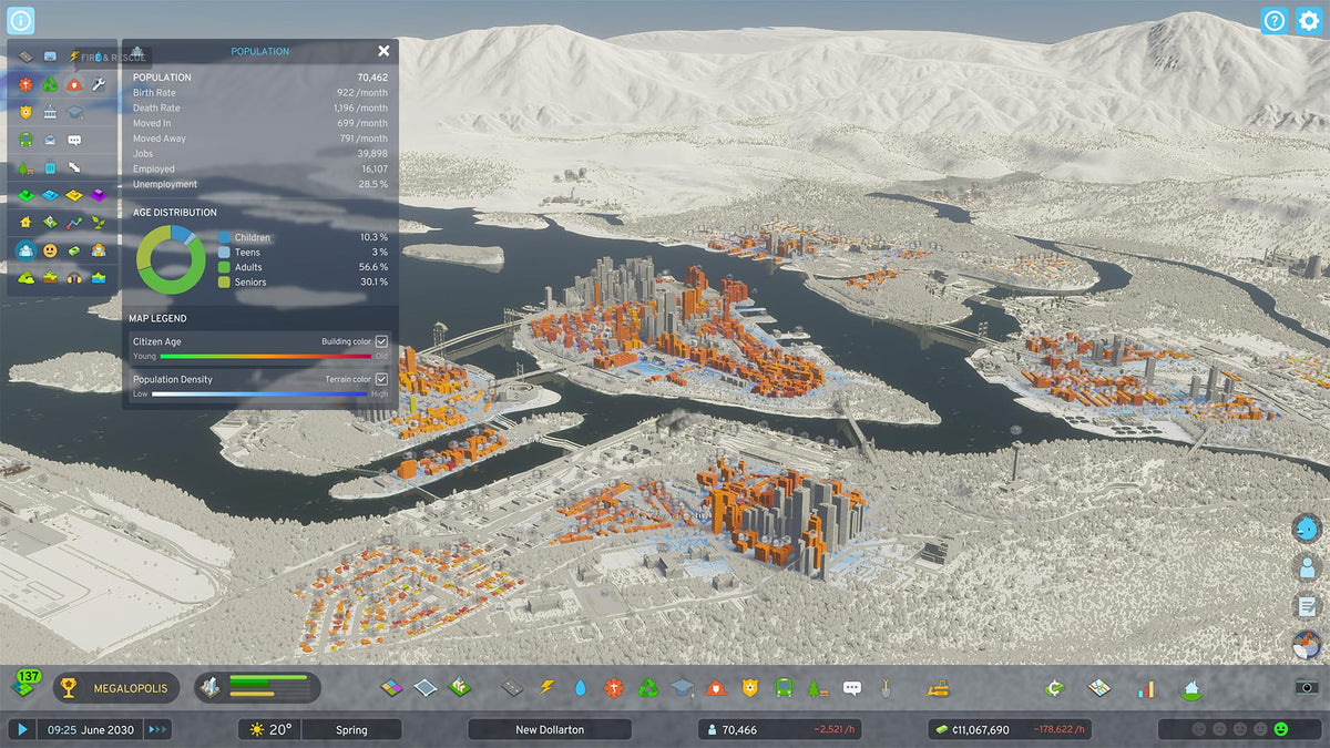 Cities Skylines 2 Edición Premium Videojuego para PC