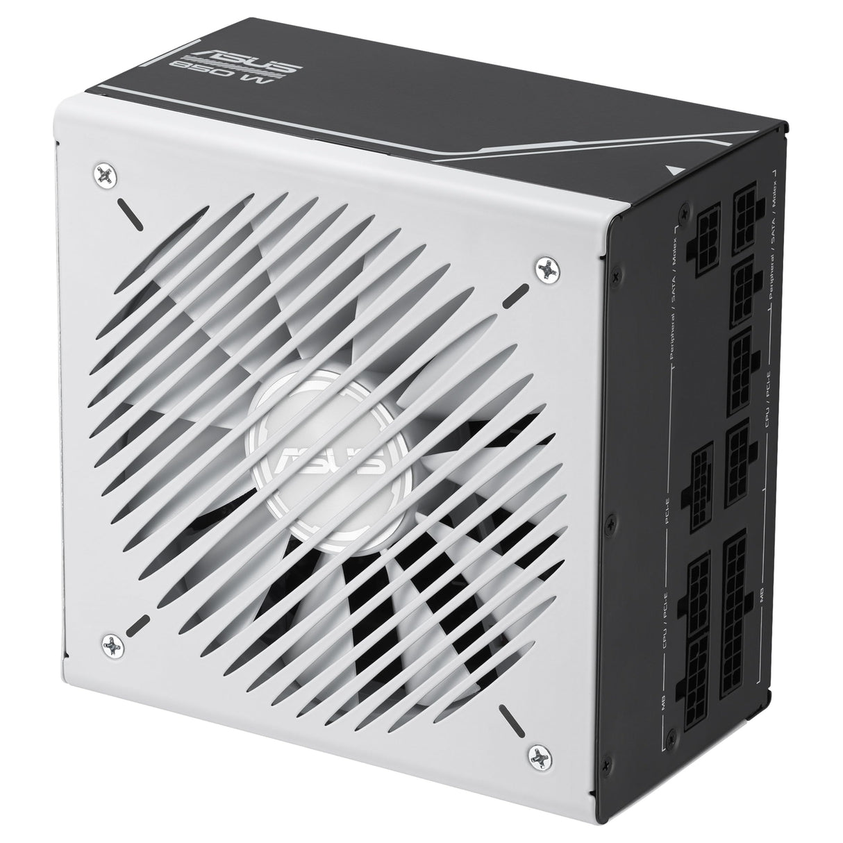 ASUS Prime 850W Gold (850 vatios, Compatible con ATX 3.1, Fuente de alimentación Totalmente Modular, 80+ Gold, rodamientos de Bolas Dobles, Dos Opciones de Color en uno, 8 años de Cobertura)