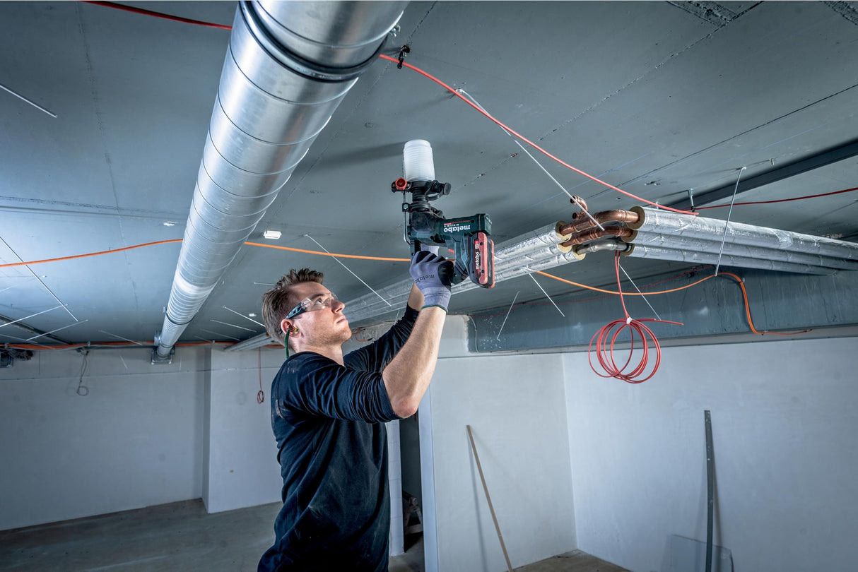 Metabo - Martillo Rotativo a Batería 18V BL 16 Motor Sin Escobillas Compacto y Ligero Potente Herramienta Eléctrica con Sistema de Baterías CAS