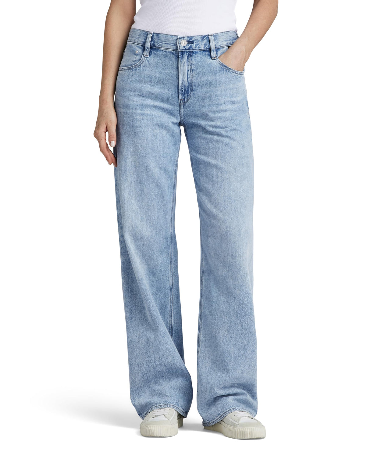 G-STAR Judee Low Waist Loose Jeans, Vaqueros Mujer, Azul (Sun Faded Cloudburst D22889-d536-g339), 29W / 28L