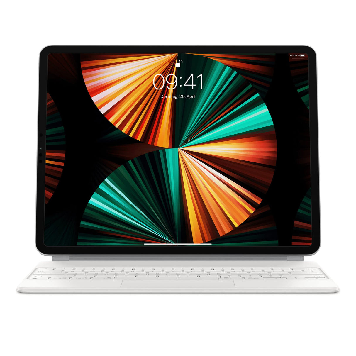Apple Magic Keyboard (para el 12.9-Inch iPad Pro - 5.ª generación) - Alemán - en Blanco