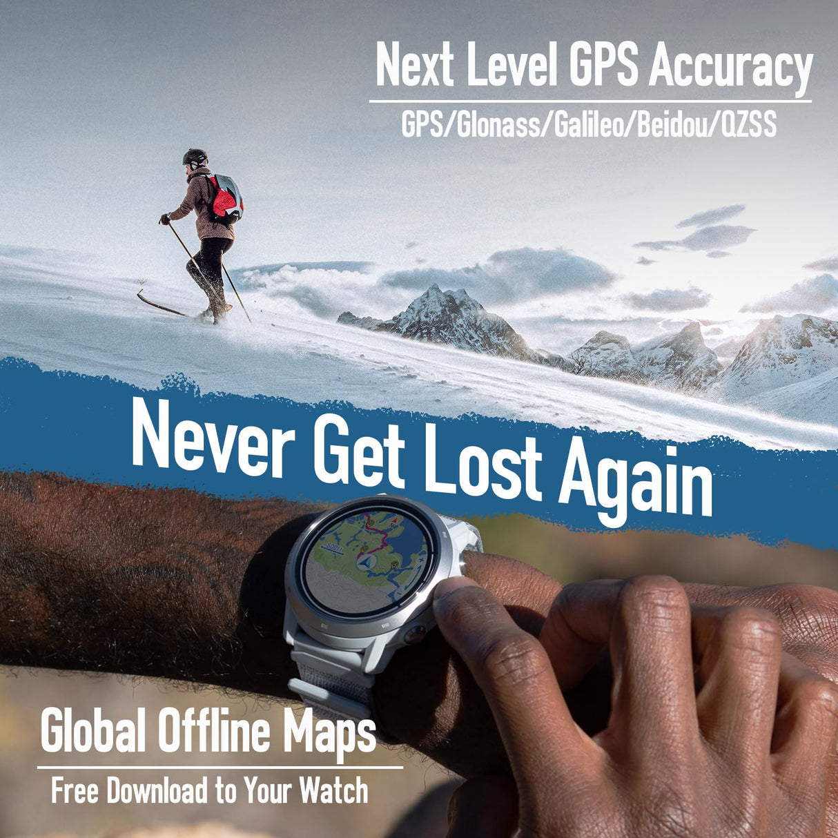 COROS Apex 2 Pro Reloj GPS Outdoor, 1,3" Zafiro Titanio, 30 días de Batería, Doble Frecuencia GPS, Navegación en Muñeca, Mapa Offline, Monitor de Frecuencia Cardiaca y de Sueño, Correr, Ciclismo-Gris