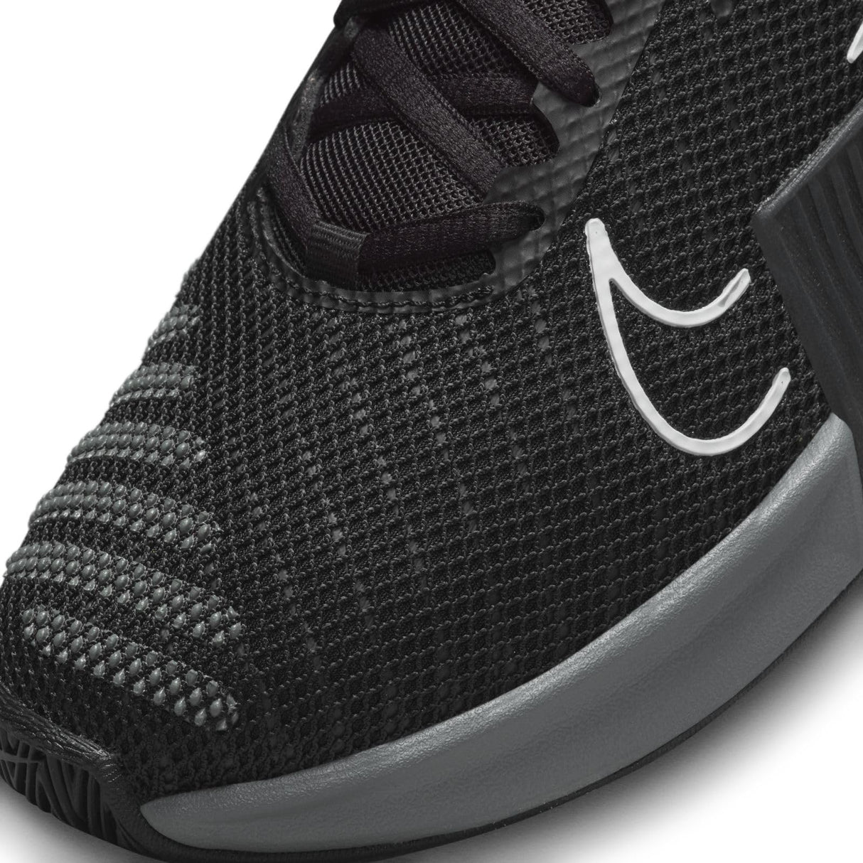 NIKE W Metcon 9, Sneaker Mujer, Black White Anthracite Smoke Grey, 39 EU