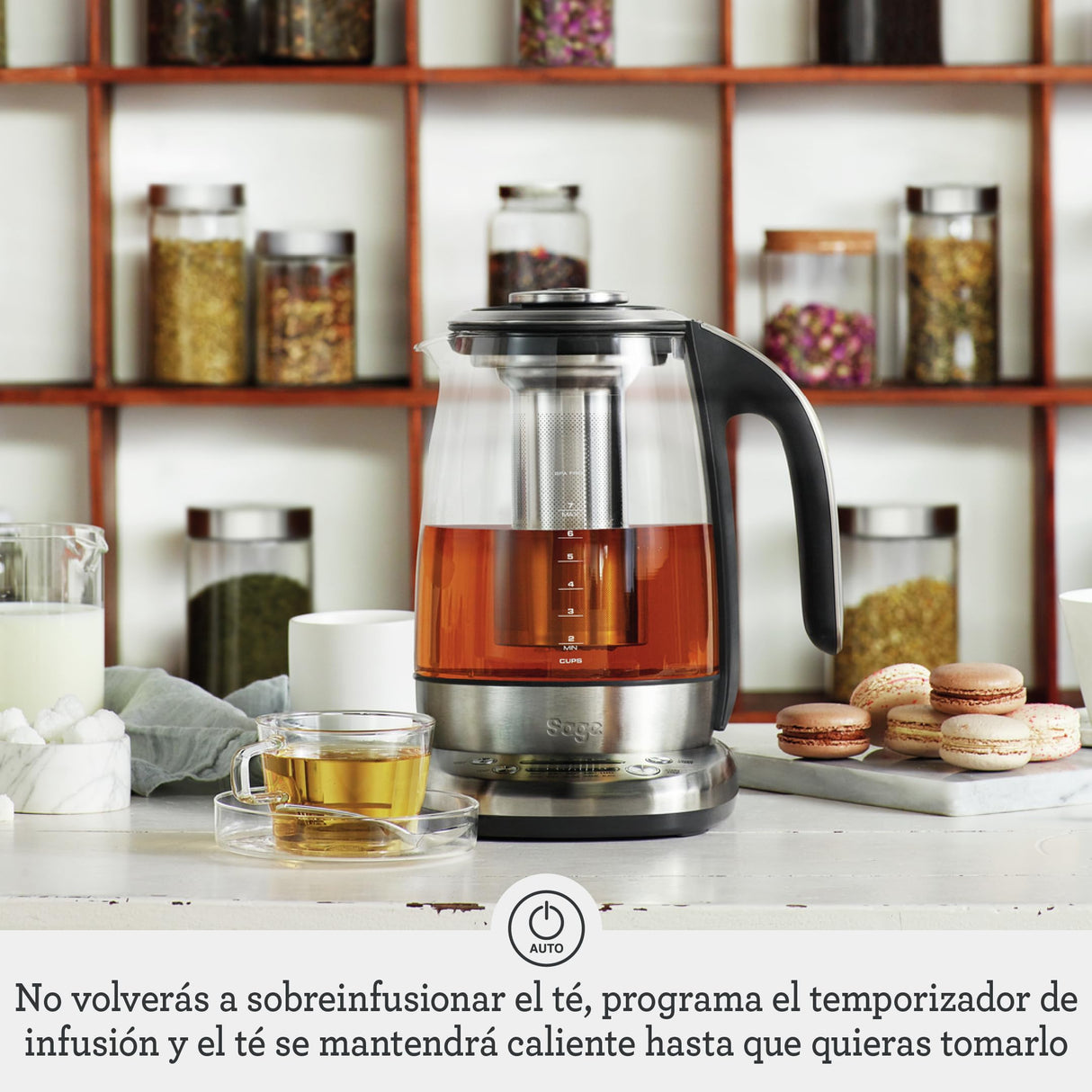 the Sage Smart Tea Infuser C