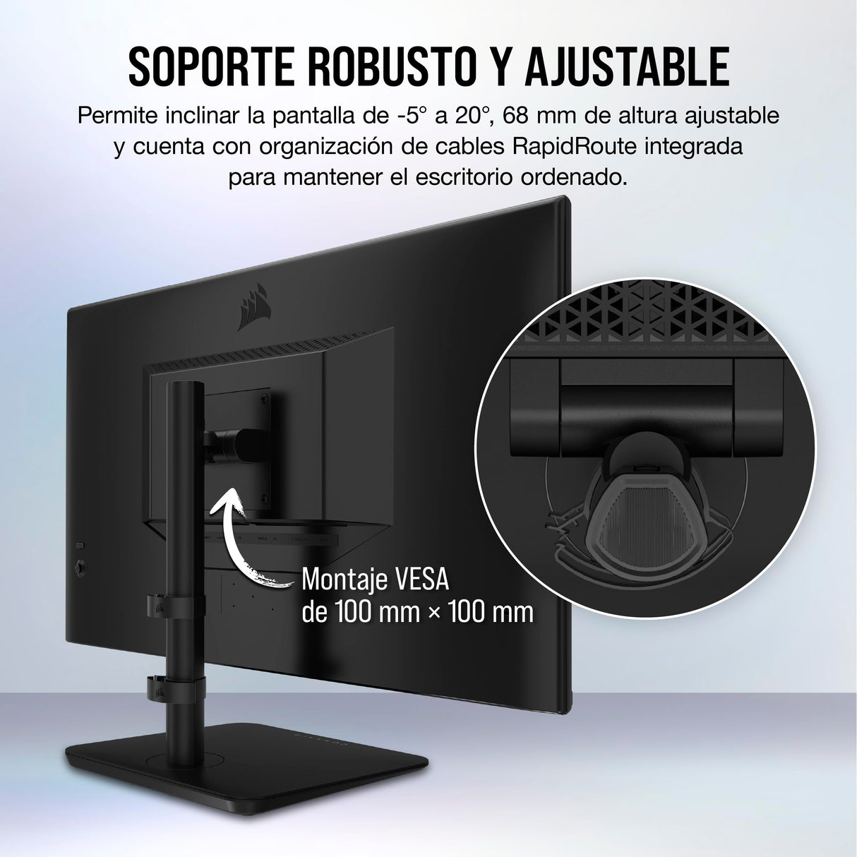 Corsair XENEON 32UHD144-A de 32 Pulgadas Monitor para Juegos 4K - 144 Hz, IPS, 1 ms, 3840 x 2160, FreeSync Premium, HDR600, DisplayPort, HDMI, Concentrador USB-C