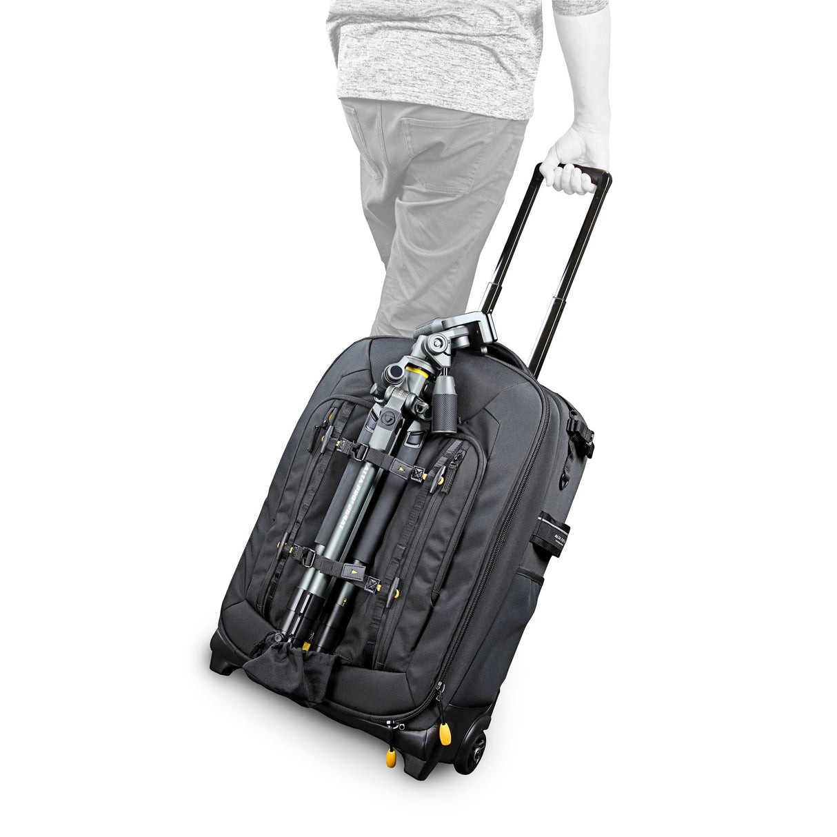 VANGUARD Alta Fly 62T - Bolsa para cámara réflex Digital, Carrito de 2 Ruedas, opción de Almacenamiento para Drones