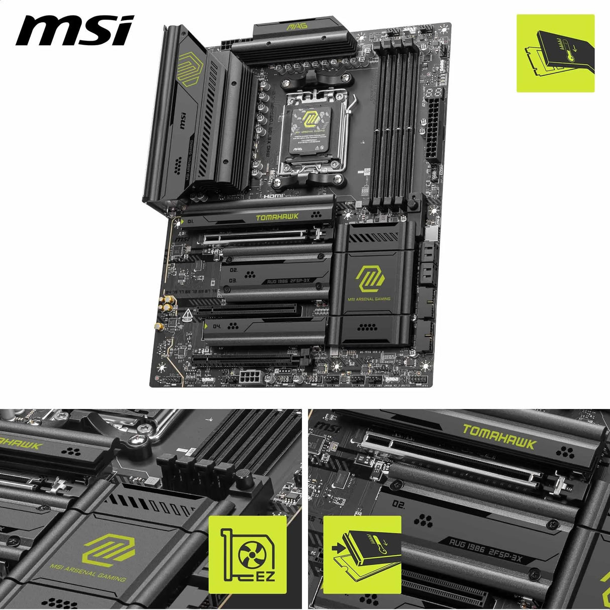 MSI mag X870E Tomahawk WiFi